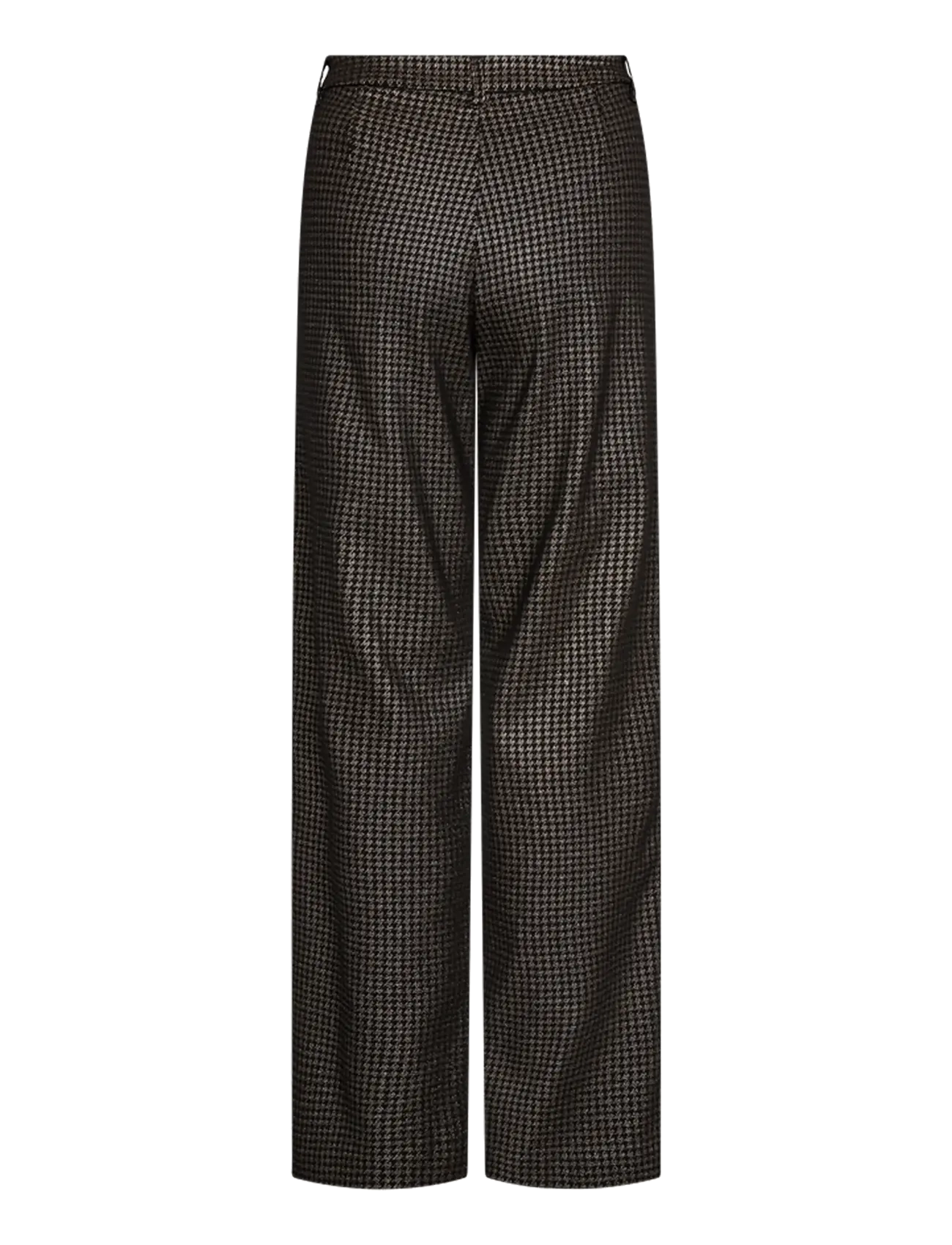 FREE/QUENT - FQREXY-PANTS - hosen mit weitem bein - black w. gold - 1