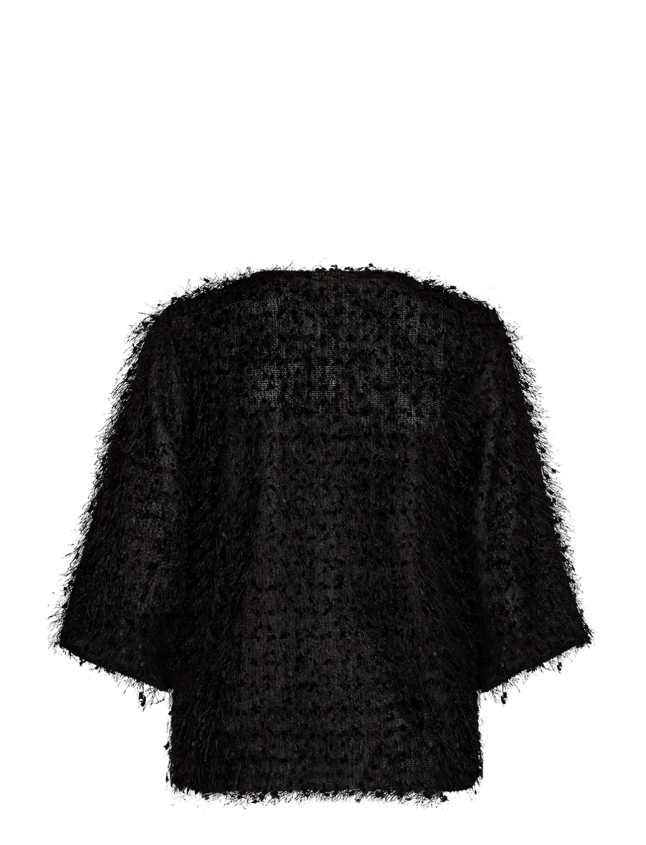 FREE/QUENT - FQFLONELLA-BLOUSE - three-quarter-sleeved blouses - black - 1