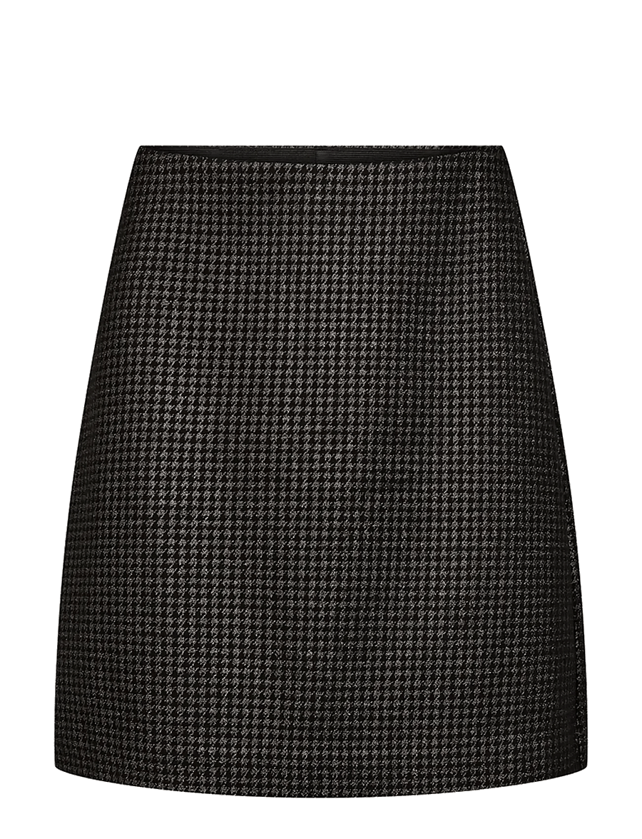FREE/QUENT - FQREXY-SKIRT - korte nederdele - black w. gold - 1