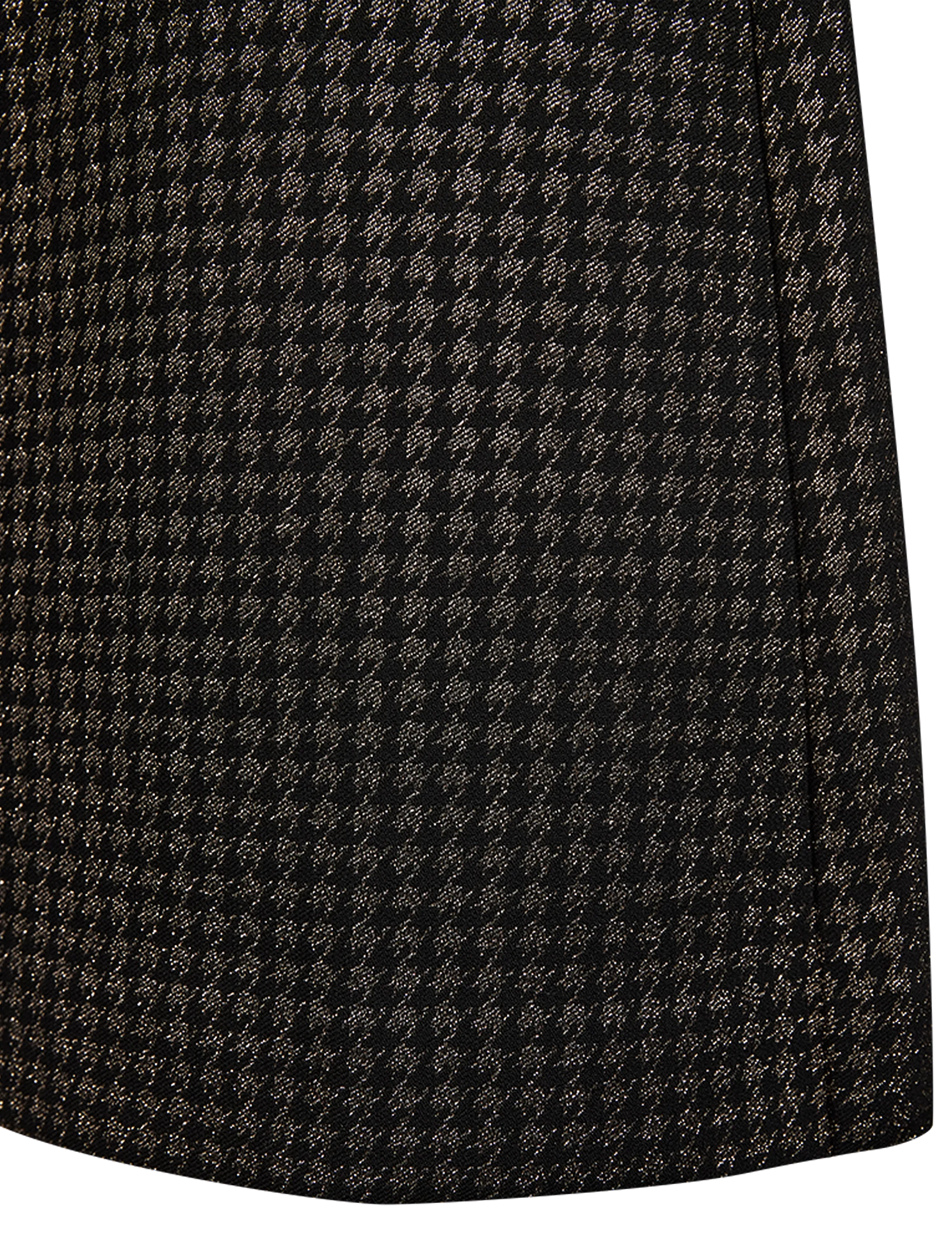 FREE/QUENT - FQREXY-SKIRT - korte nederdele - black w. gold - 5