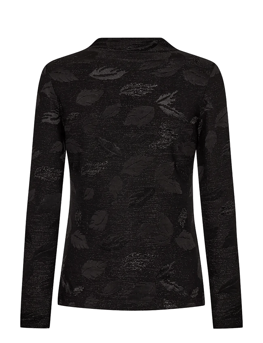 FREE/QUENT - FQISKO-TEE - langärmlige tops - black - 1
