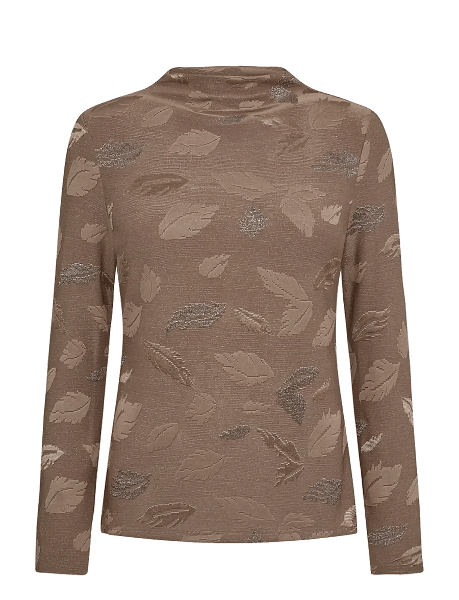 FREE/QUENT - FQISKO-TEE - långärmade toppar - desert taupe - 1