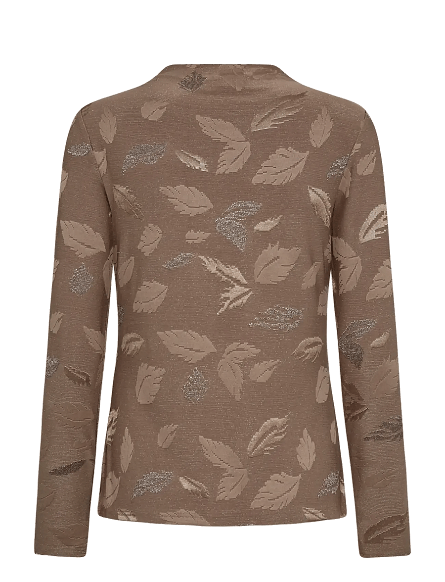 FREE/QUENT - FQISKO-TEE - långärmade toppar - desert taupe - 2