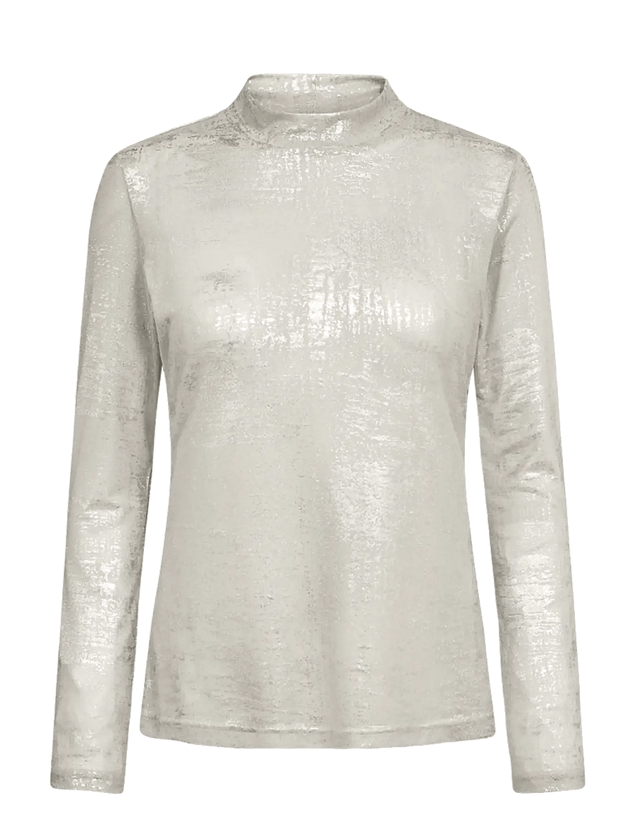 FREE/QUENT - FQISVA-TEE - rullekraver - moonbeam w. silver - 1
