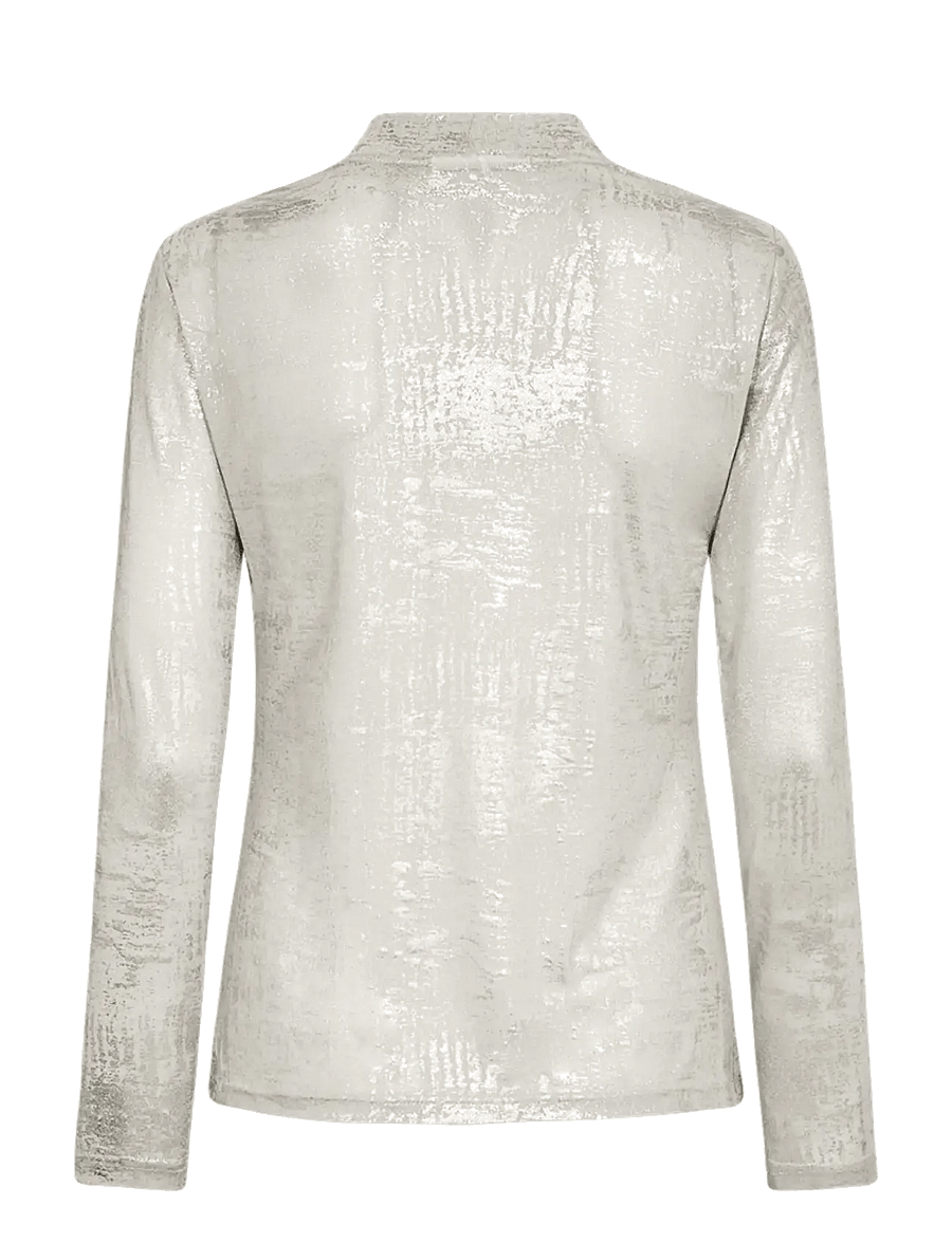FREE/QUENT - FQISVA-TEE - rullekraver - moonbeam w. silver - 2