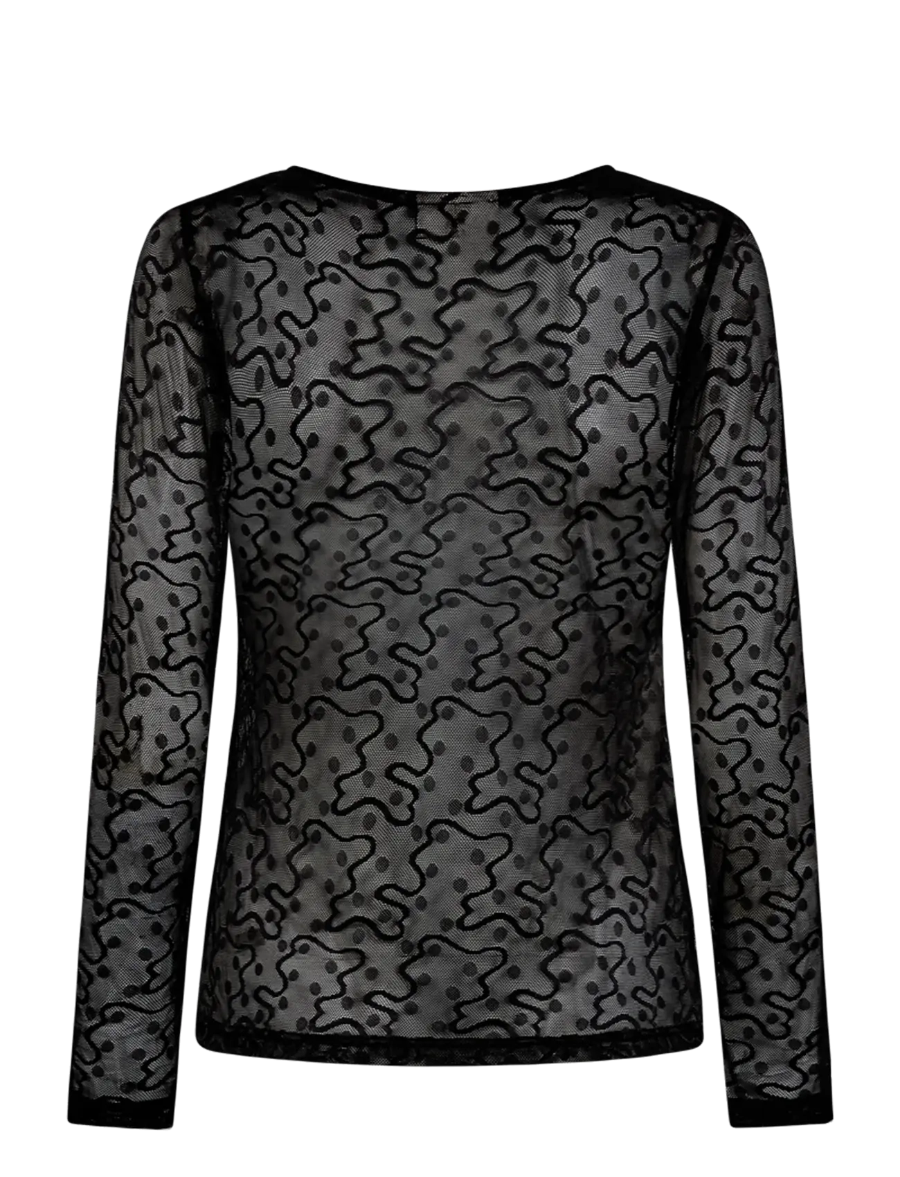 FREE/QUENT - FQISBY-TEE - long-sleeved tops - black - 2