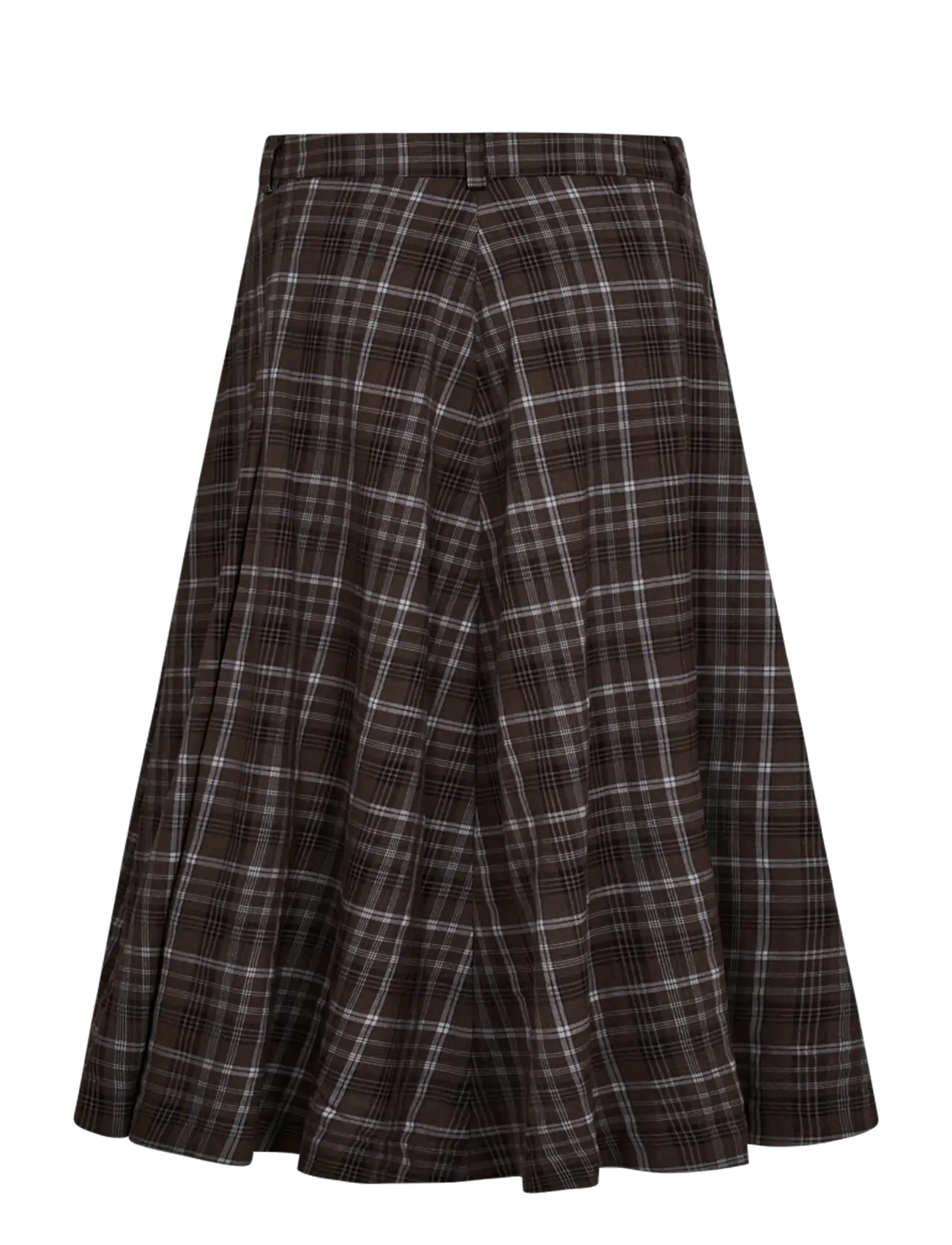 FREE/QUENT - FQKRIS-SKIRT - plisserade kjolar - mole w. chambray blue - 2