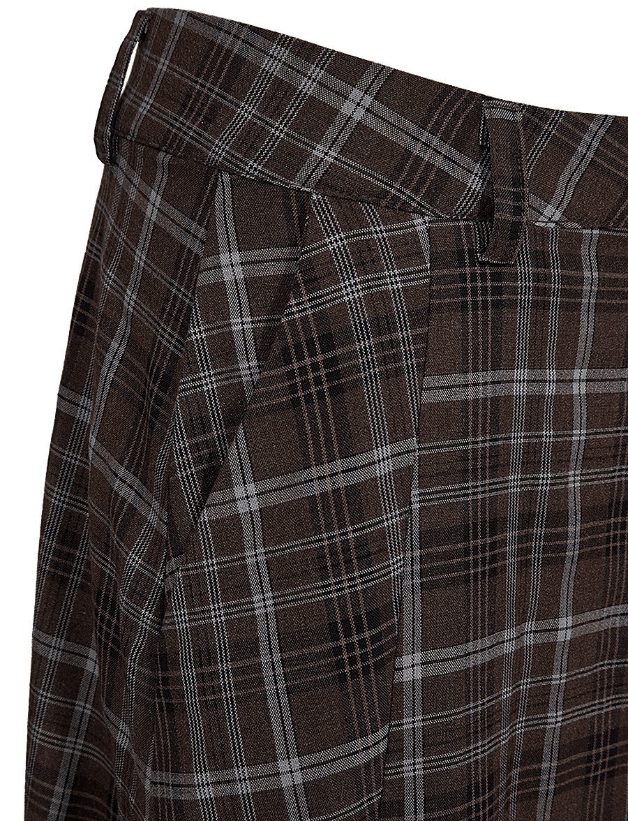 FREE/QUENT - FQKRIS-SKIRT - plisserade kjolar - mole w. chambray blue - 4