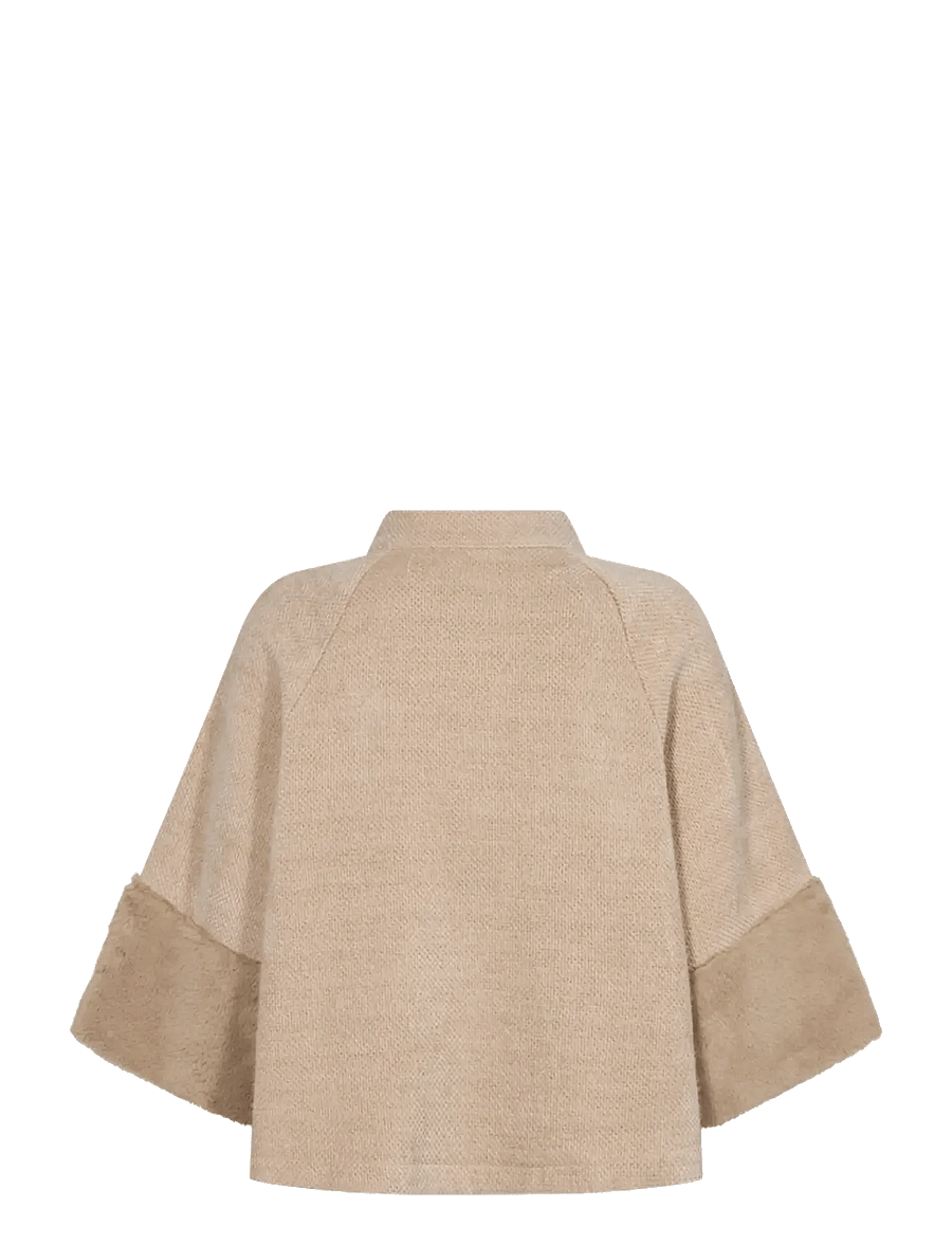 FREE/QUENT - FQGABBY-JACKET - lette frakker - oyster gray - 1