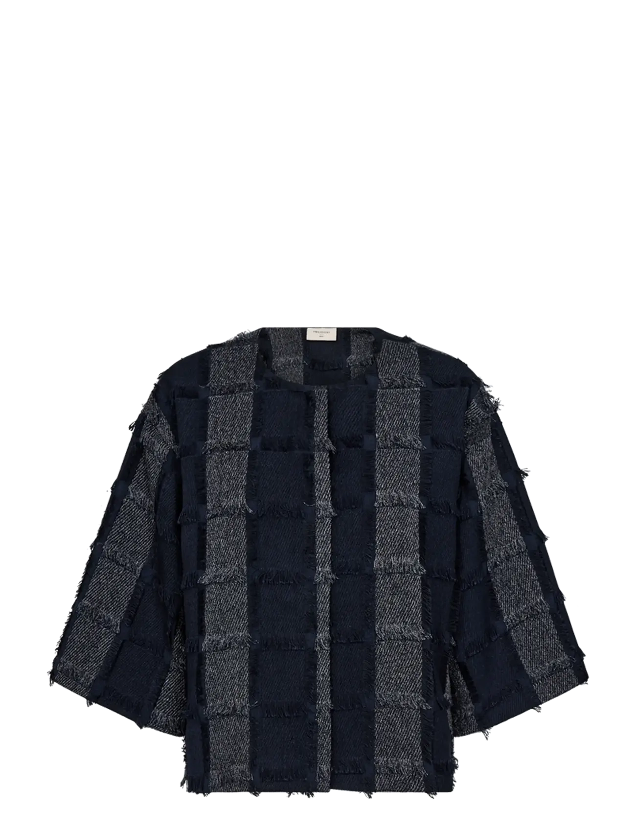 FREE/QUENT - FQJOLENE-JACKET - navy blazer w. star off-white - 1