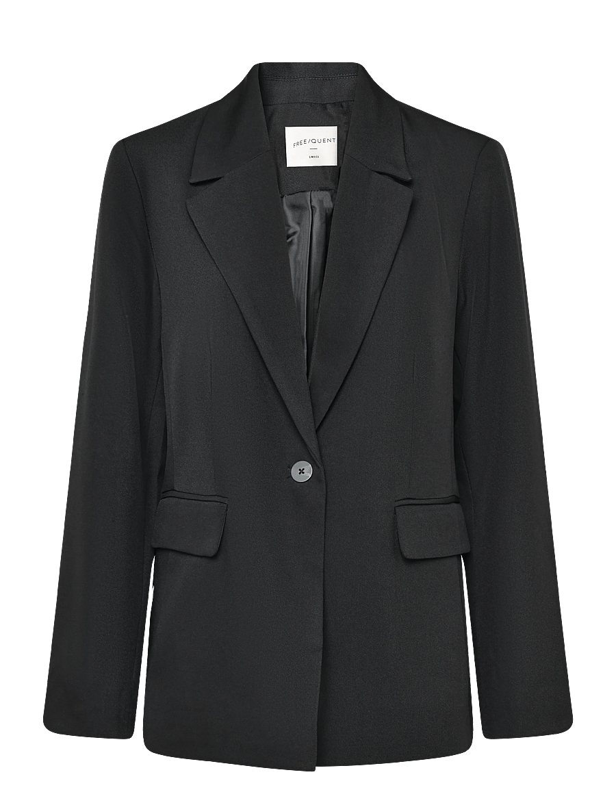 FREE/QUENT - FQSONDA-JACKET - enkeltradede blazere - black - 0