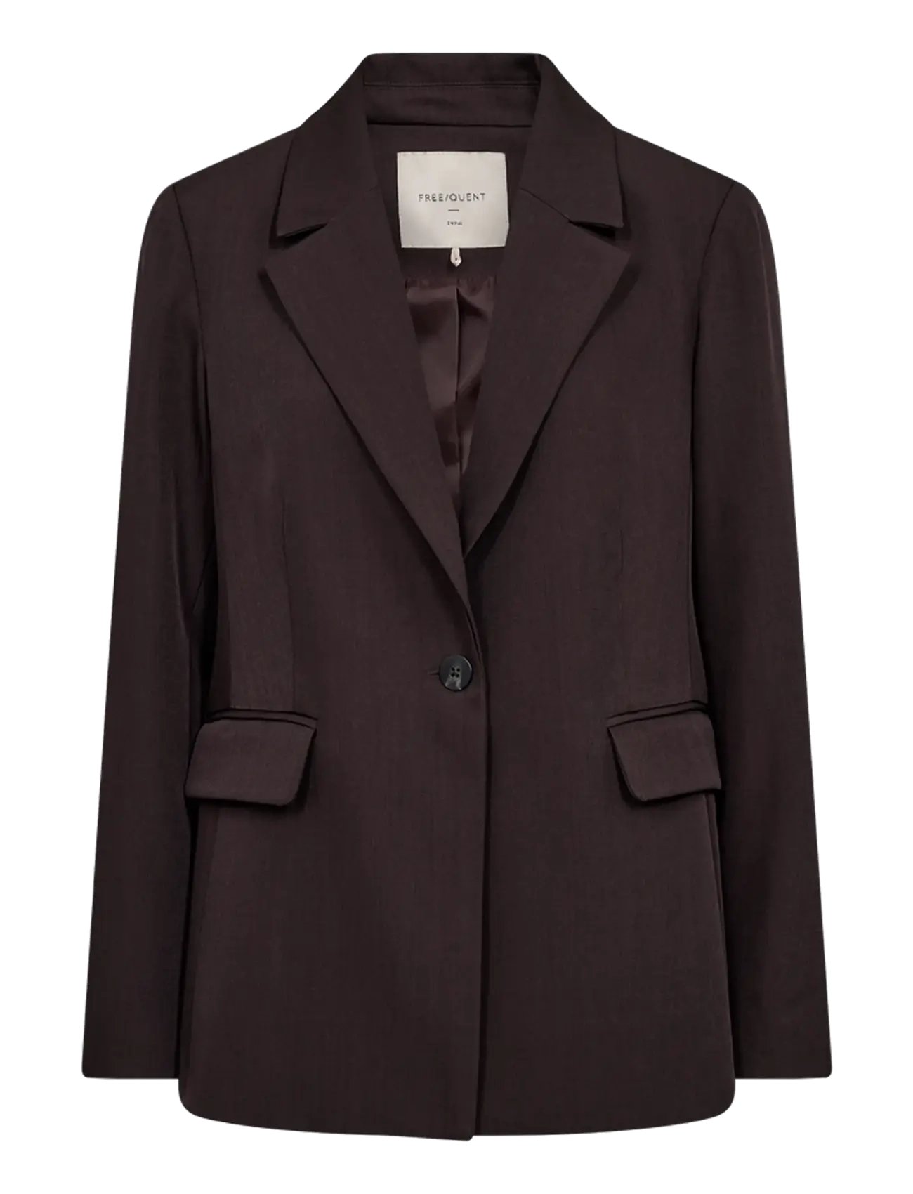 FREE/QUENT FQSONDA-JACKET - Single breasted blazers - MOLE / brown