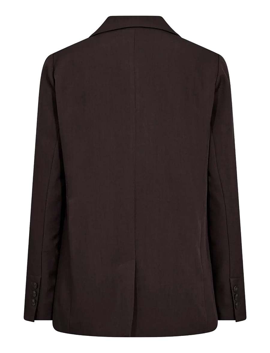 FREE/QUENT - FQSONDA-JACKET - single breasted blazers - mole - 1