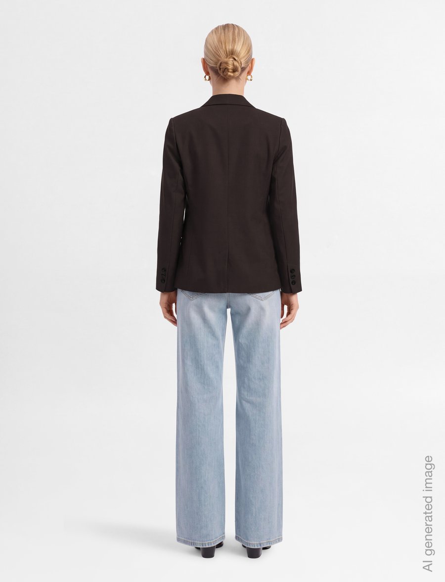 FREE/QUENT - FQSONDA-JACKET - Üherealised pintsakud - mole - 4