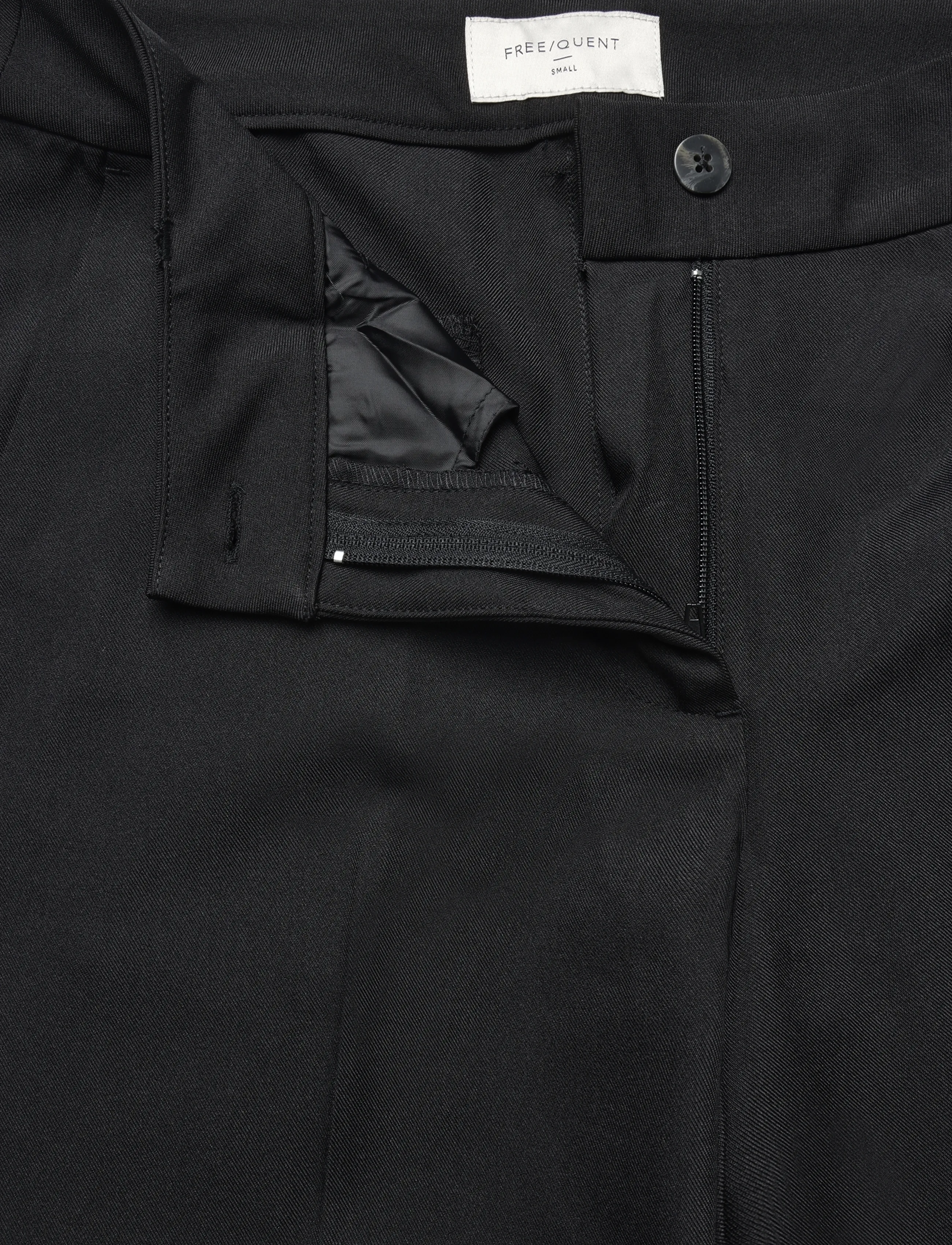 FREE/QUENT - FQSONDA-PANTS - pidulikud püksid - black - 3