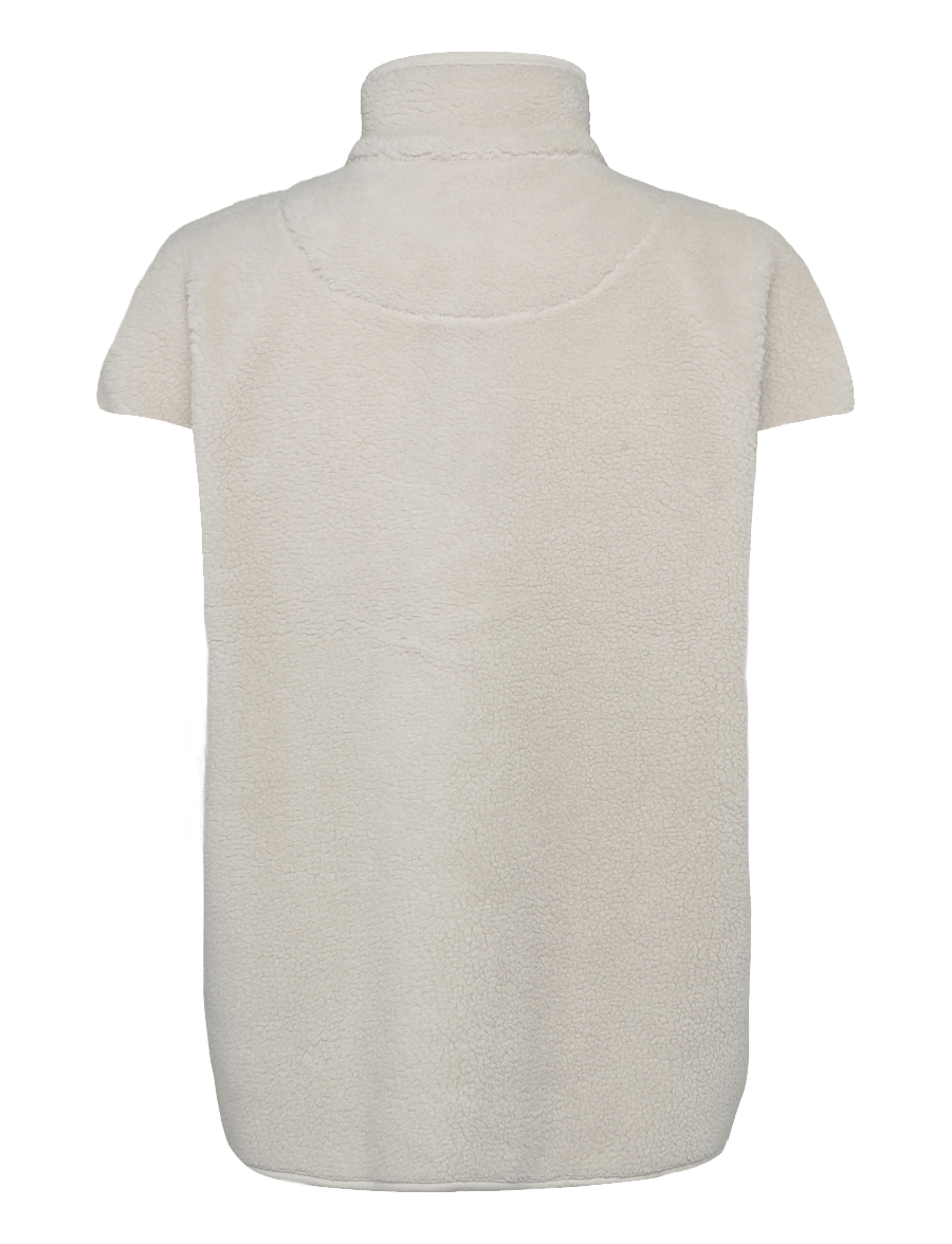 FREE/QUENT - FQTEDDY-WAISTCOAT - teddy-vestid - moonbeam - 1