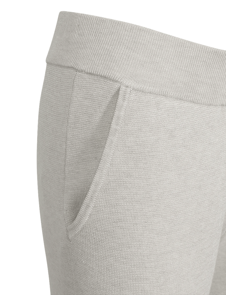 FREE/QUENT - FQANI-PANTS - sweatpants - moonbeam melange - 4