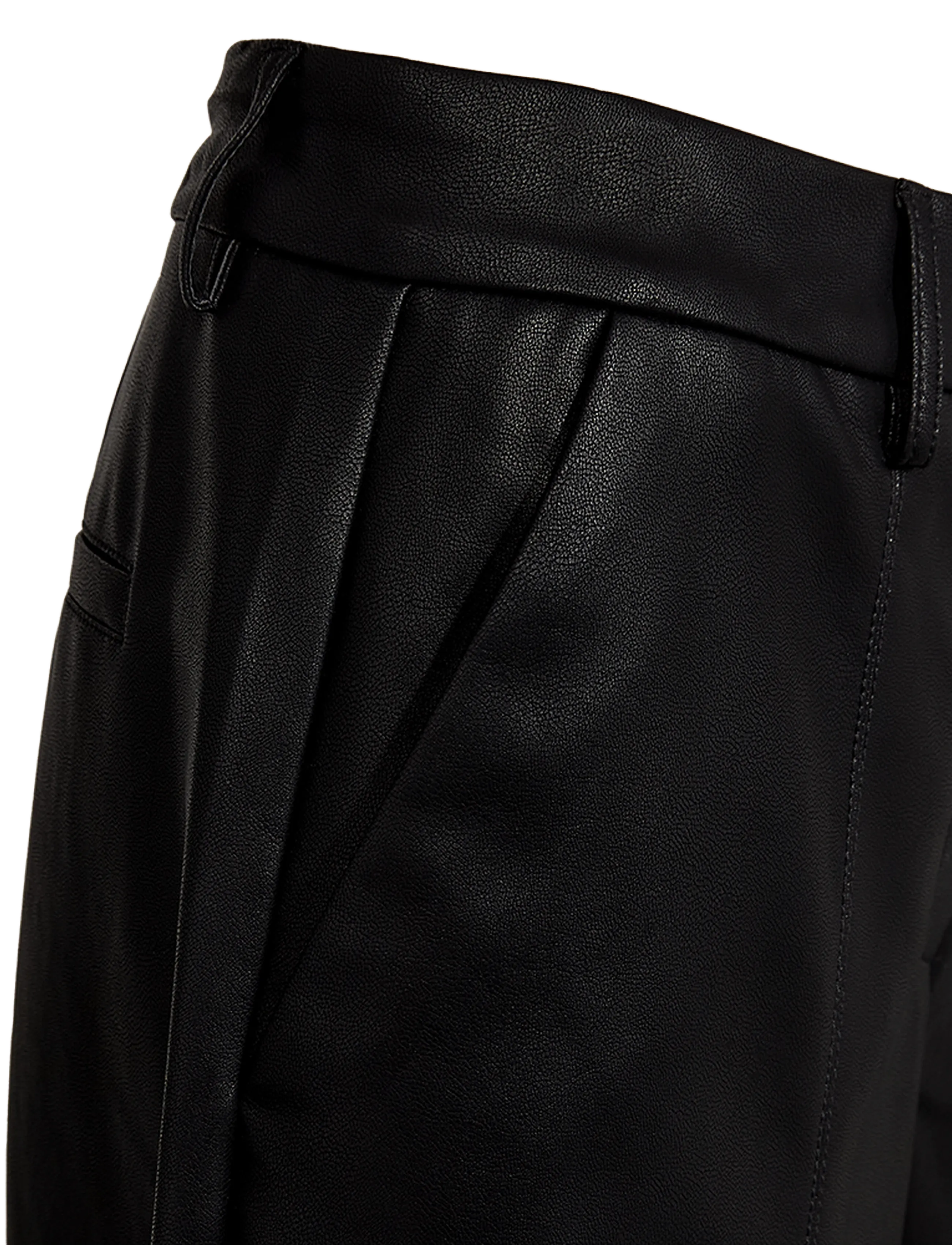 FREE/QUENT - FQVEGGY-PANTS - ledershorts - black - 5