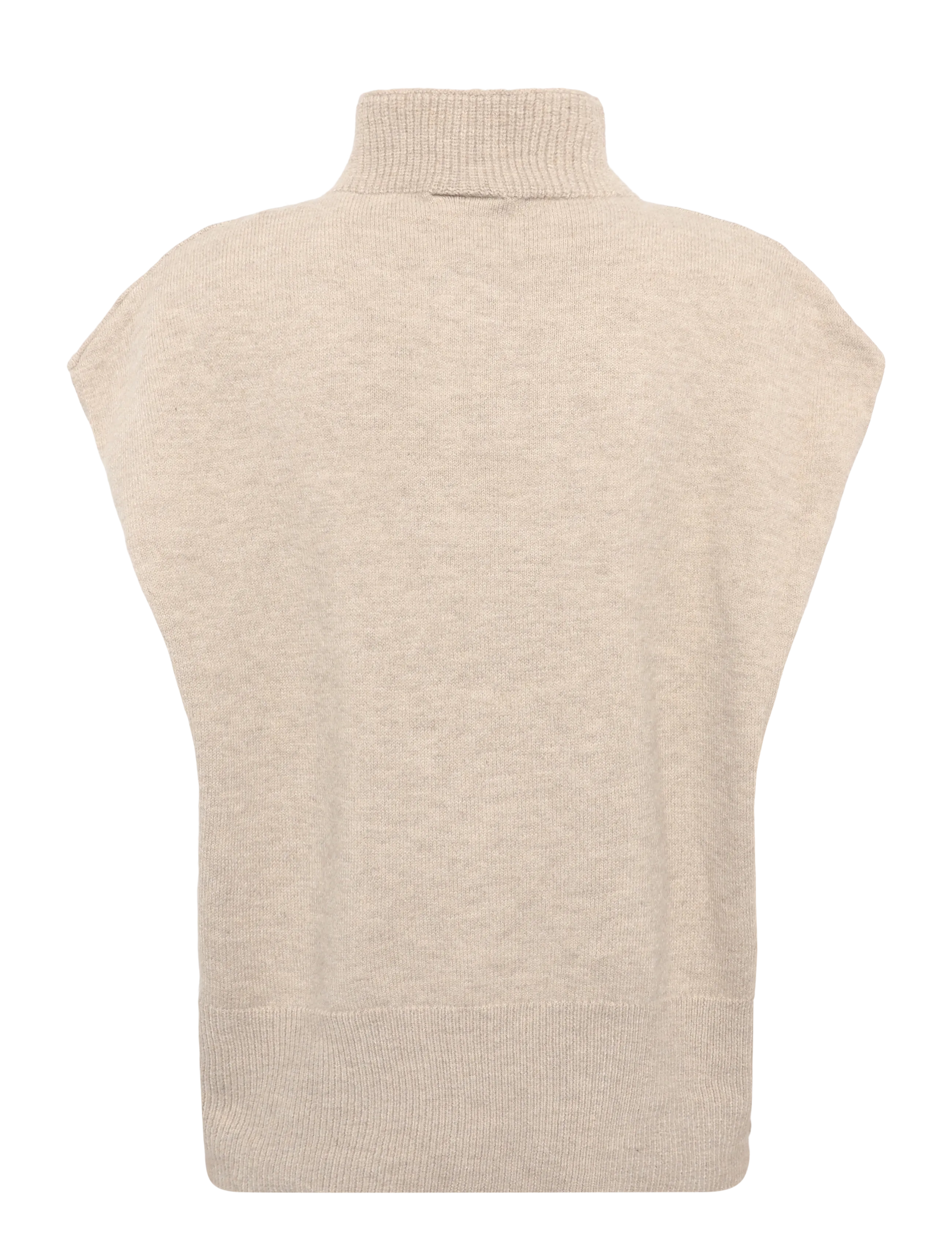 FREE/QUENT - FQESCAPSY-VEST - oyster grey melange - 1