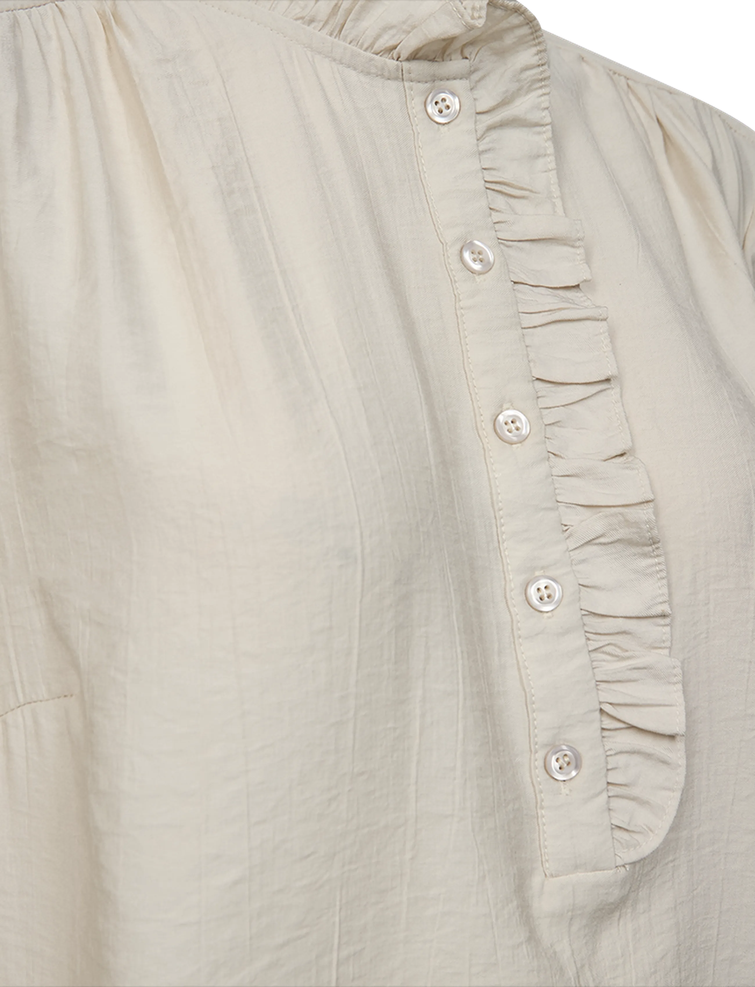 FREE/QUENT - FQMAGDA-BLOUSE - pikkade varrukatega pluusid - moonbeam - 2