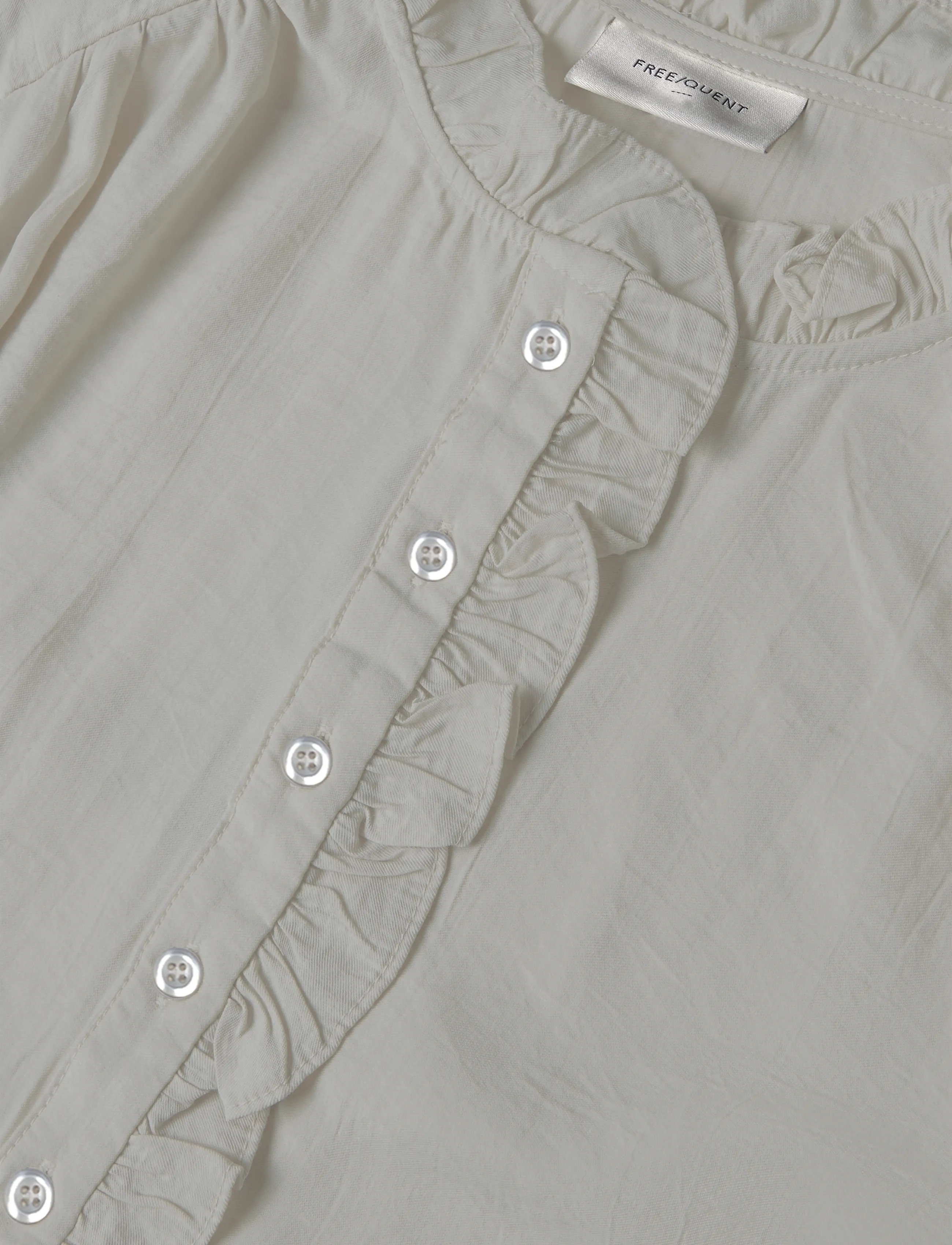 FREE/QUENT - FQMAGDA-BLOUSE - langärmelige blusen - moonbeam - 2