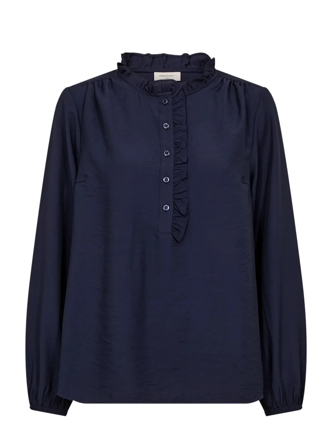 FREE/QUENT - FQMAGDA-BLOUSE - pikkade varrukatega pluusid - navy blazer - 1
