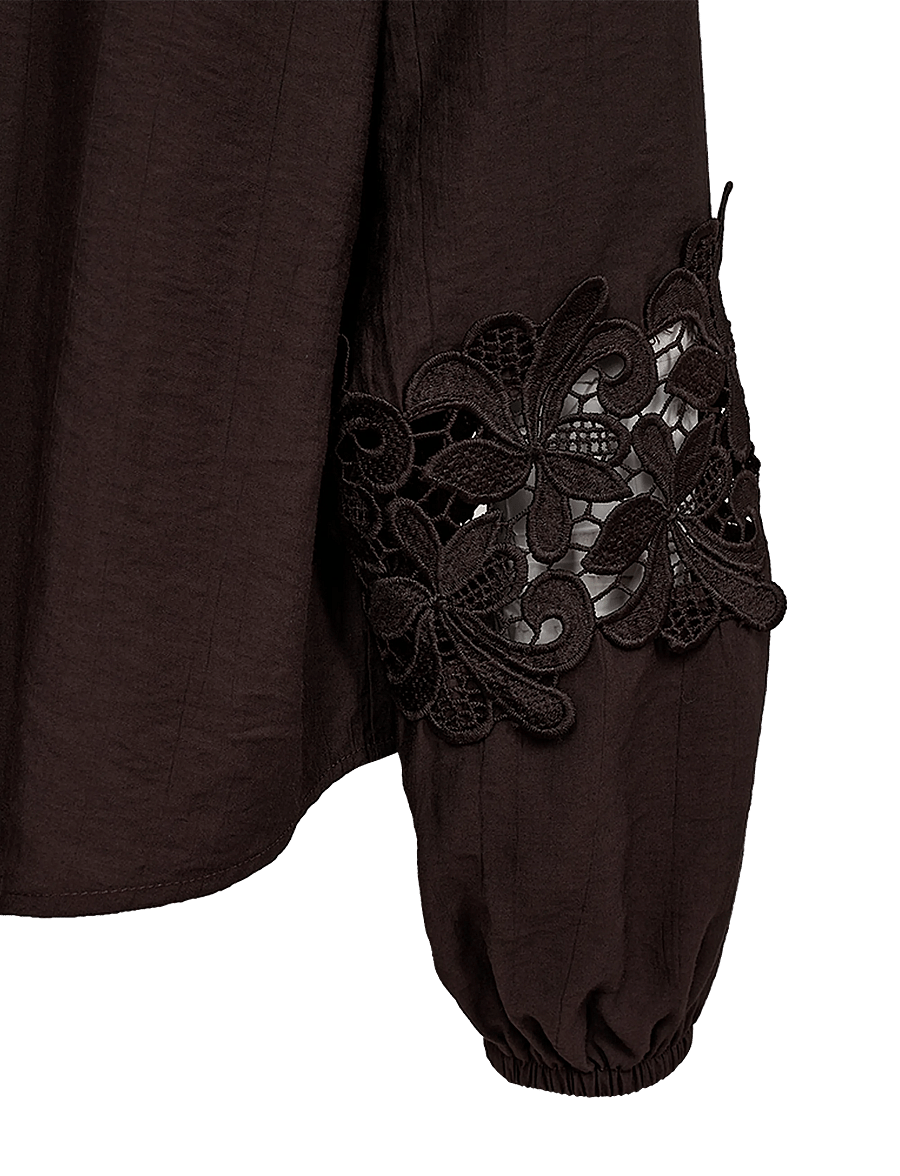 FREE/QUENT - FQMAGDA-BLOUSE - pikkade varrukatega pluusid - mole - 2