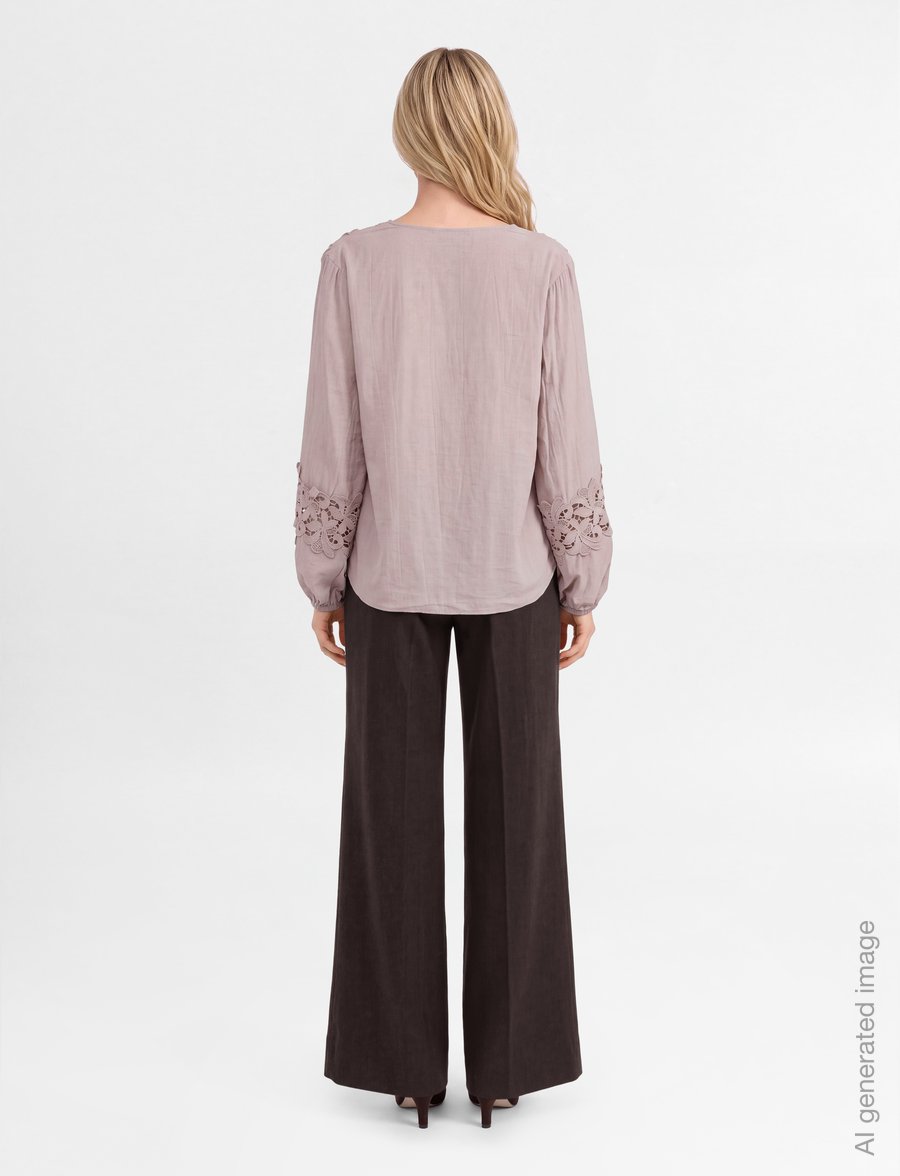 FREE/QUENT - FQMAGDA-BLOUSE - langærmede bluser - pale mauve - 4