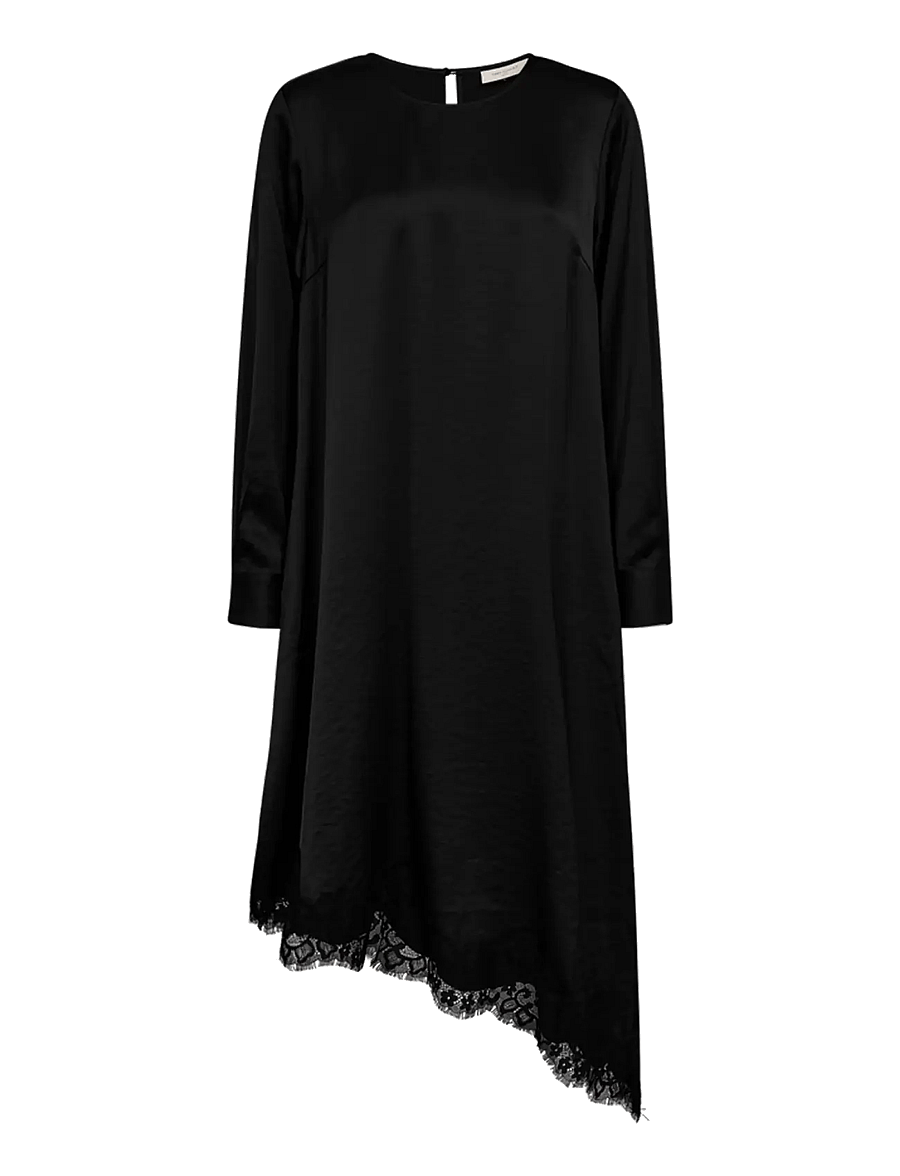 FREE/QUENT - FQDOVE-DRESS - midikleidid - black - 0