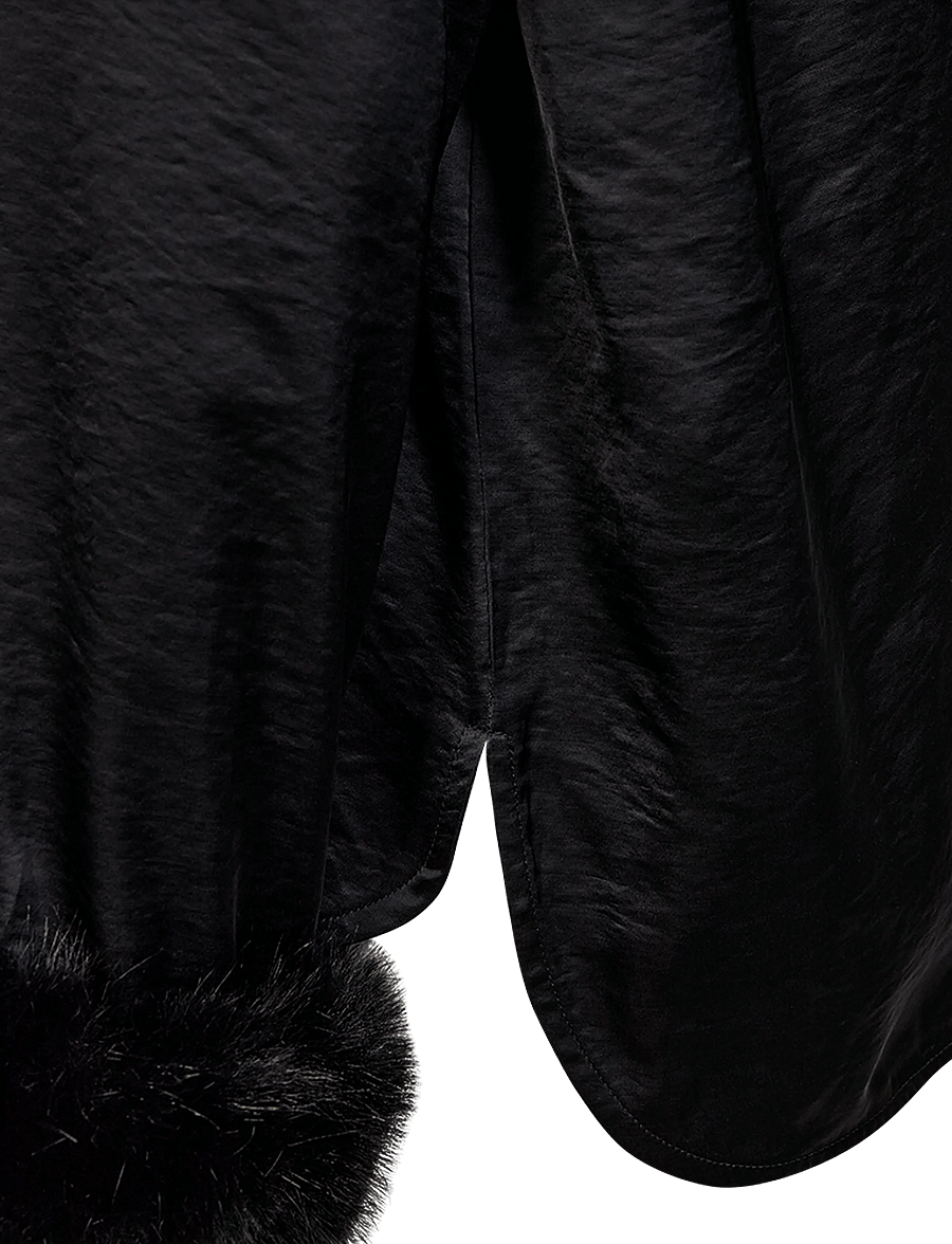 FREE/QUENT - FQDOVE-BLOUSE - långärmade blusar - black - 2
