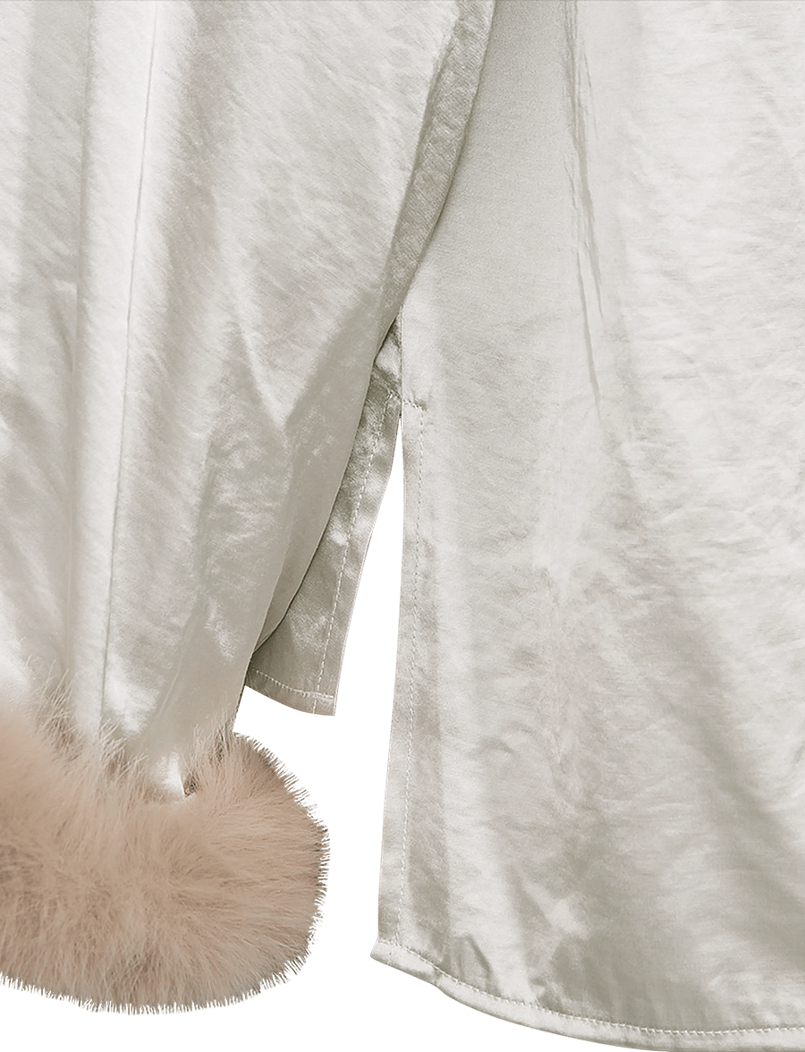 FREE/QUENT - FQDOVE-BLOUSE - langærmede bluser - moonbeam - 2