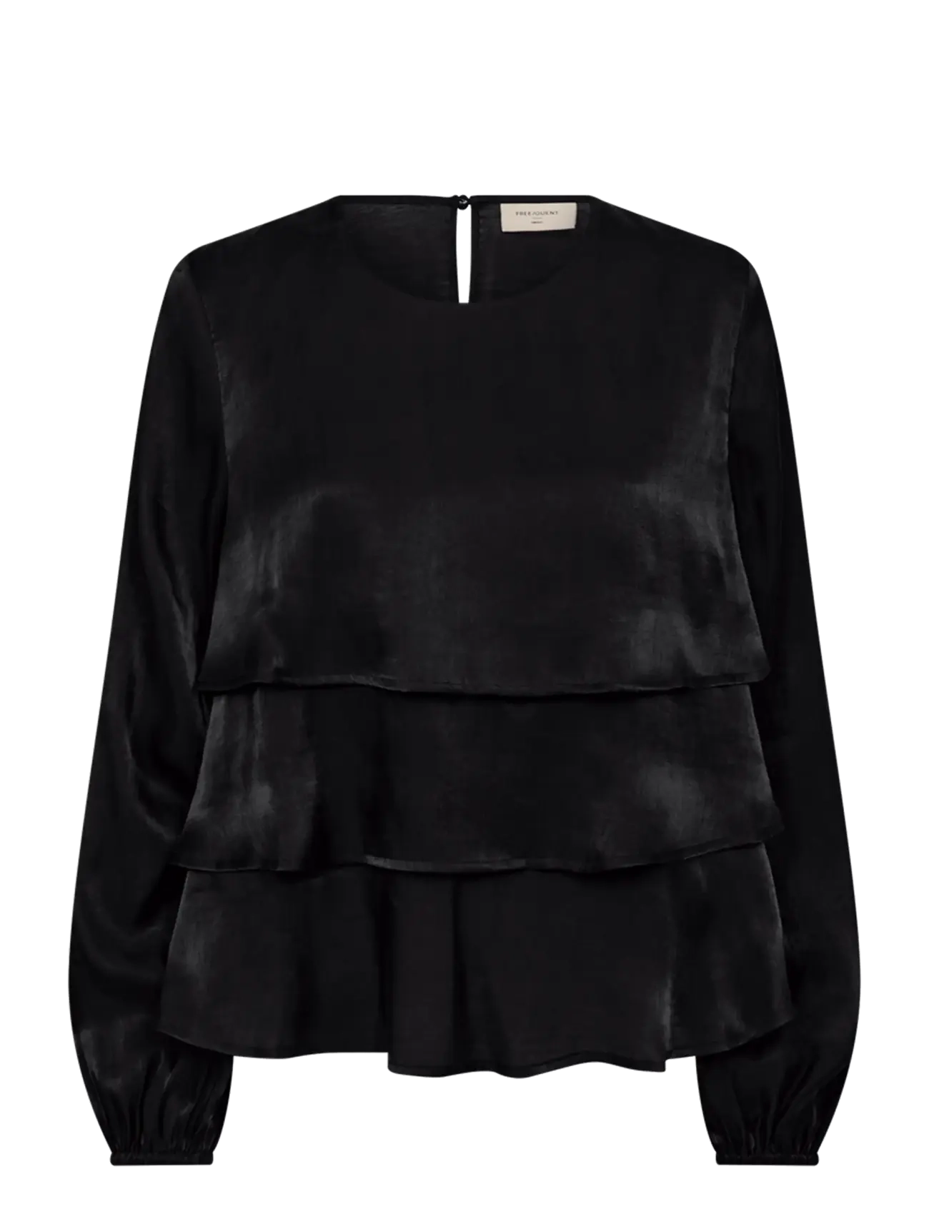 FREE/QUENT FQTALIA-BLOUSE - Everyday Style - BLACK / black
