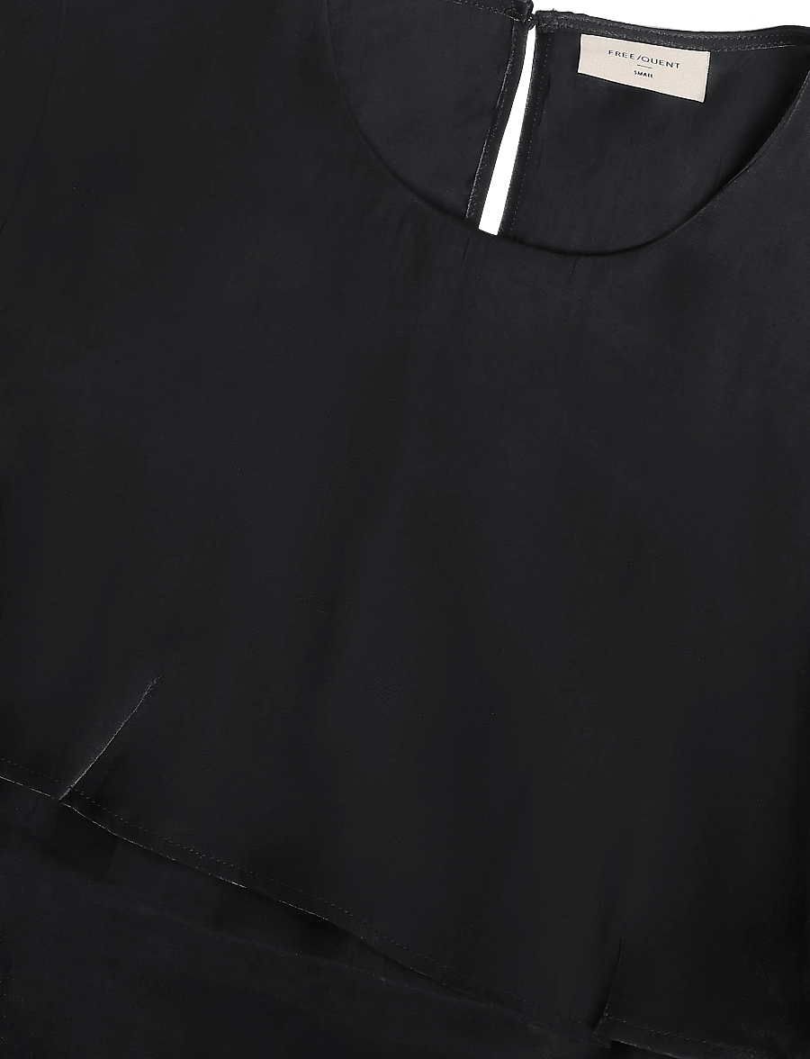 FREE/QUENT - FQTALIA-BLOUSE - pikkade varrukatega pluusid - black - 3