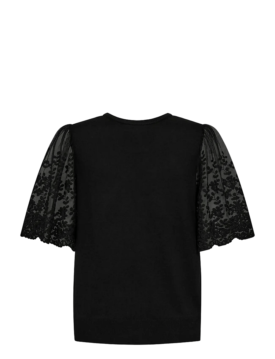 FREE/QUENT - FQDOTKA-PULLOVER - jumpers - black - 2