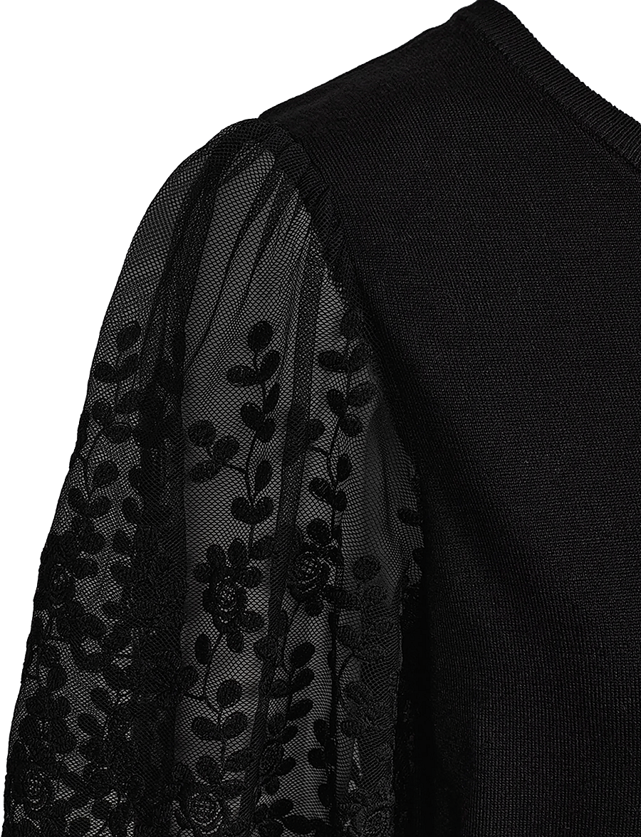 FREE/QUENT - FQDOTKA-PULLOVER - jumpers - black - 3