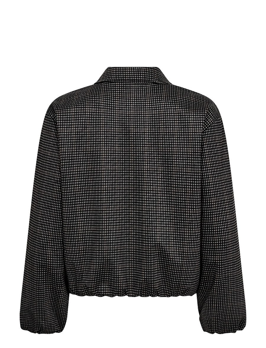 FREE/QUENT - FQNADUVA-JACKET - black w. desert taupe - 2