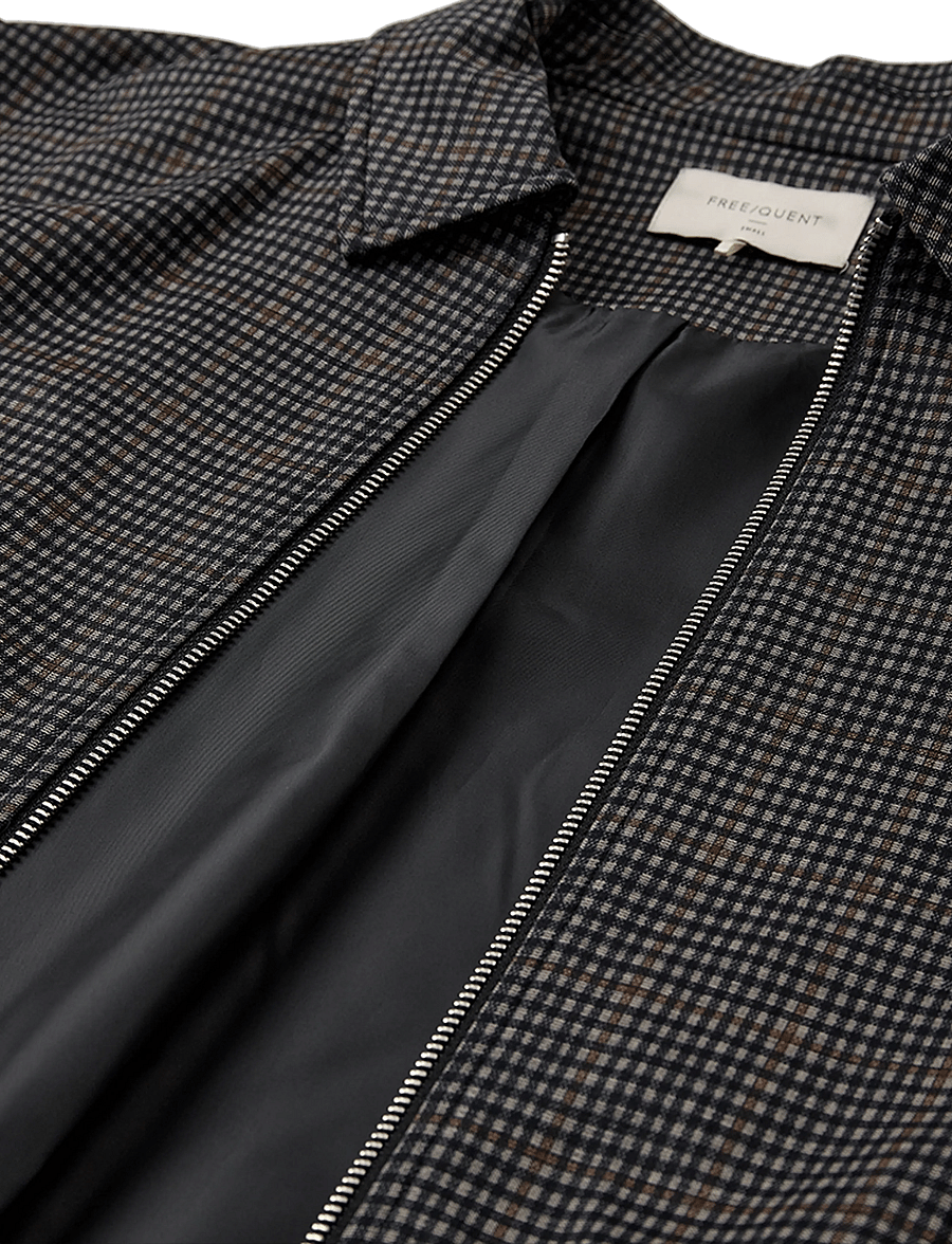 FREE/QUENT - FQNADUVA-JACKET - black w. desert taupe - 5