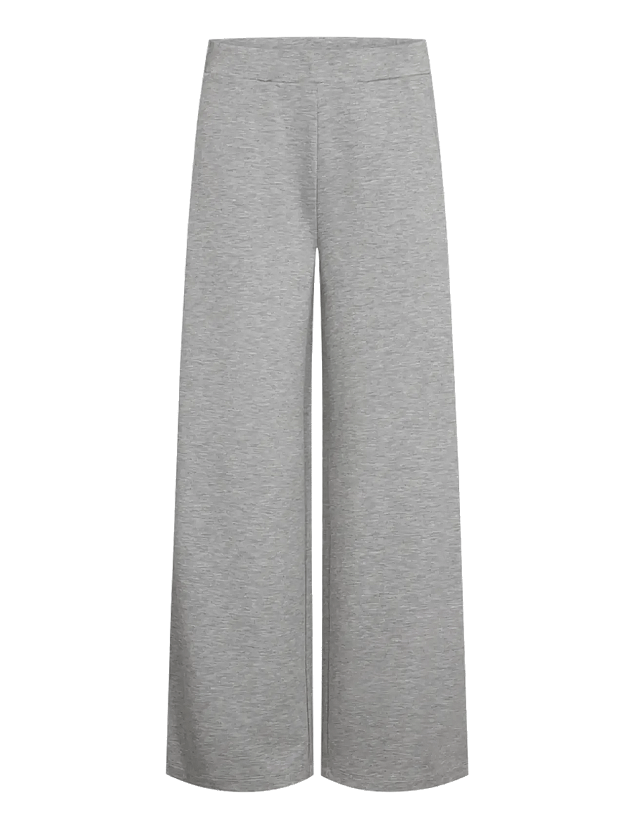 FREE/QUENT - FQBRODY-PANTS - laia säärega püksid - medium grey mlg. - 0