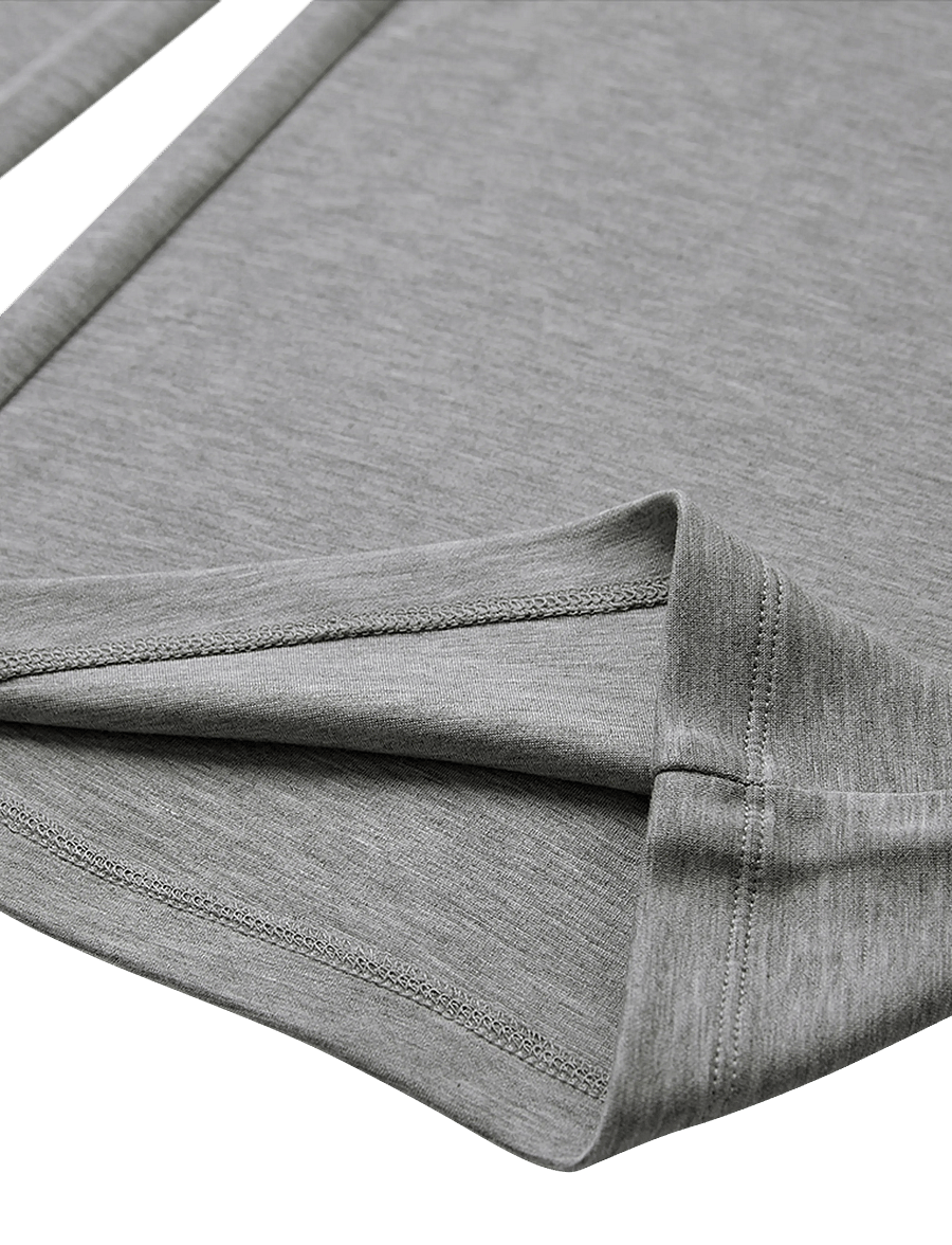 FREE/QUENT - FQBRODY-PANTS - laia säärega püksid - medium grey mlg. - 2