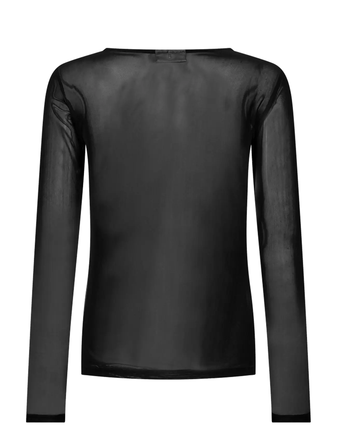 FREE/QUENT - FQMESHKA-TEE - long-sleeved tops - black - 2