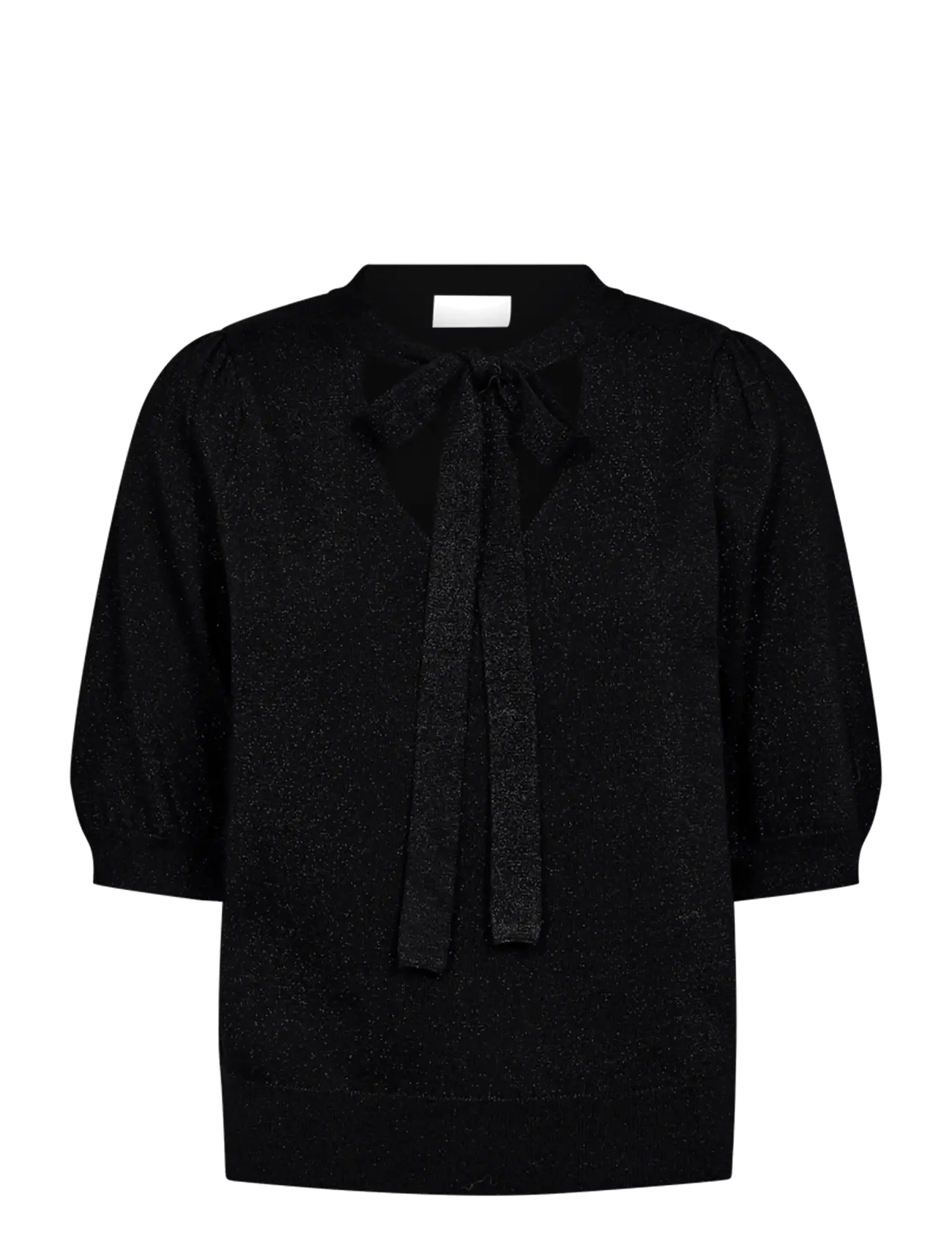FREE/QUENT FQHAZY-PULLOVER - Strik - BLACK W. BLACK METALLIC / black