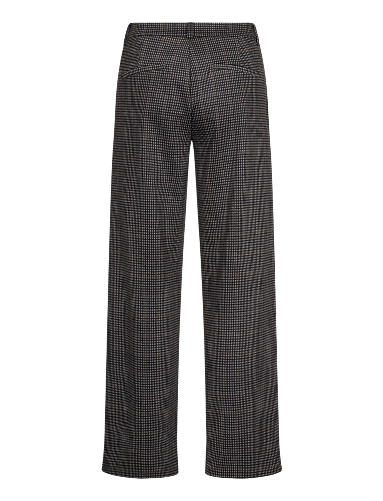 FREE/QUENT - FQNADUVA-PANTS - black w. desert taupe - 2