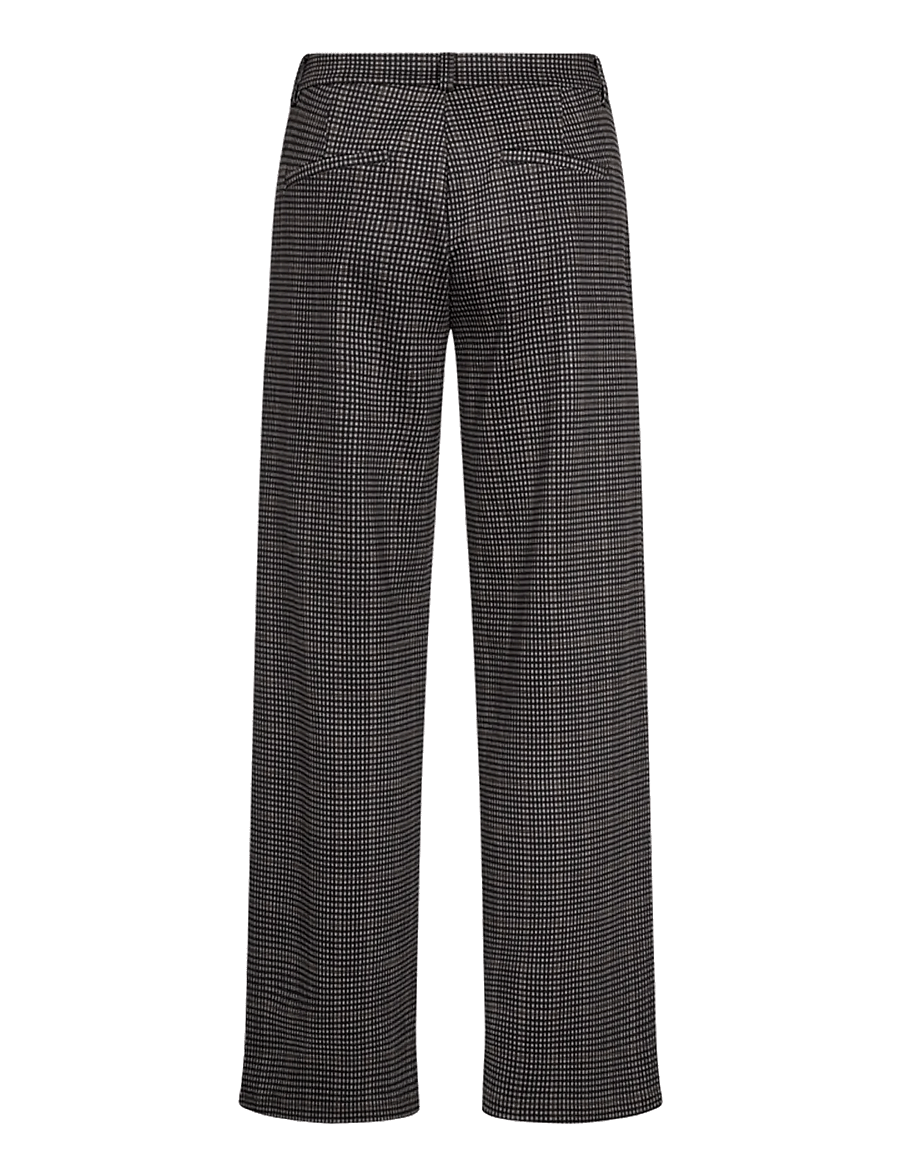 FREE/QUENT - FQNADUVA-PANTS - sirged püksid - black w. desert taupe - 2