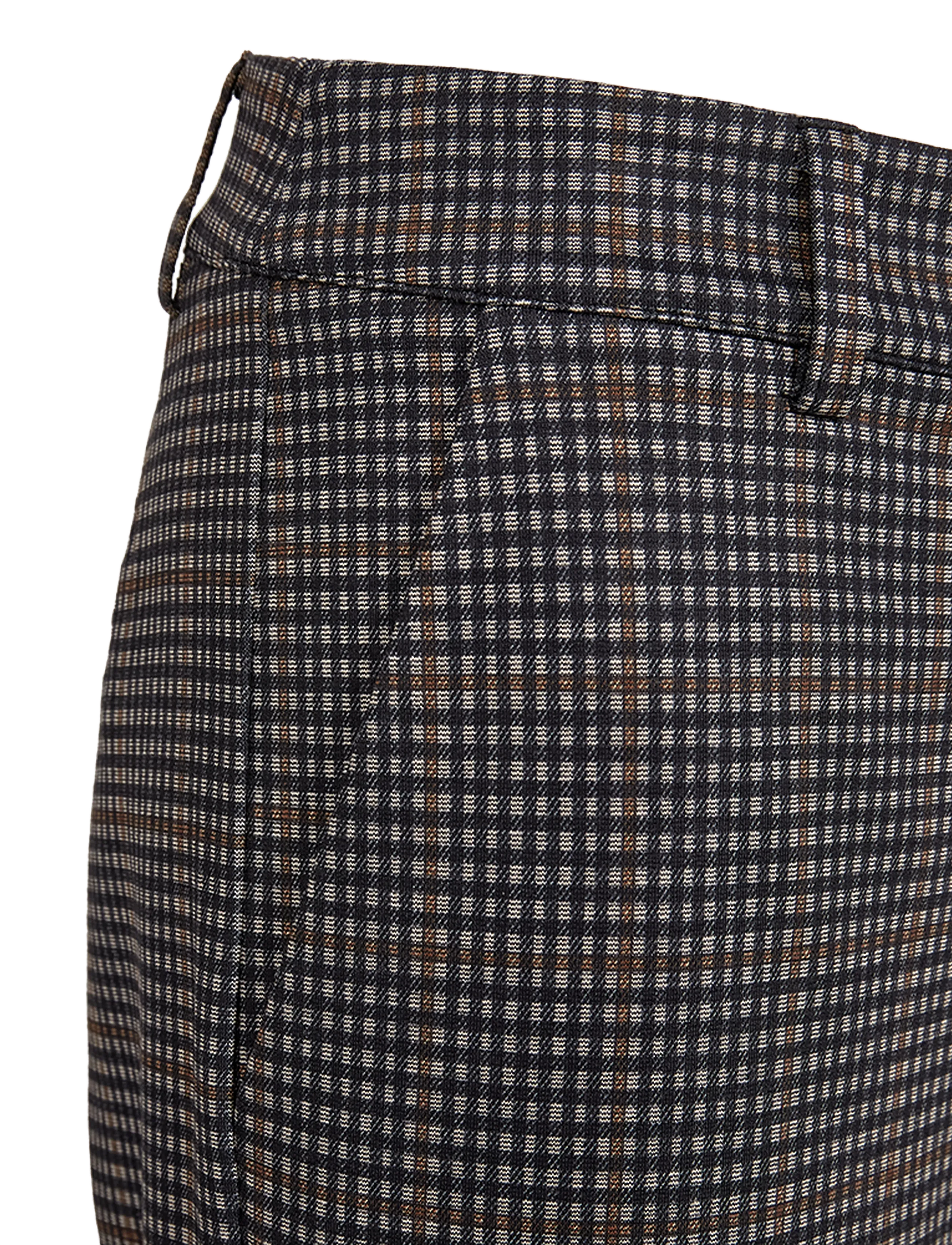 FREE/QUENT - FQNADUVA-PANTS - black w. desert taupe - 4