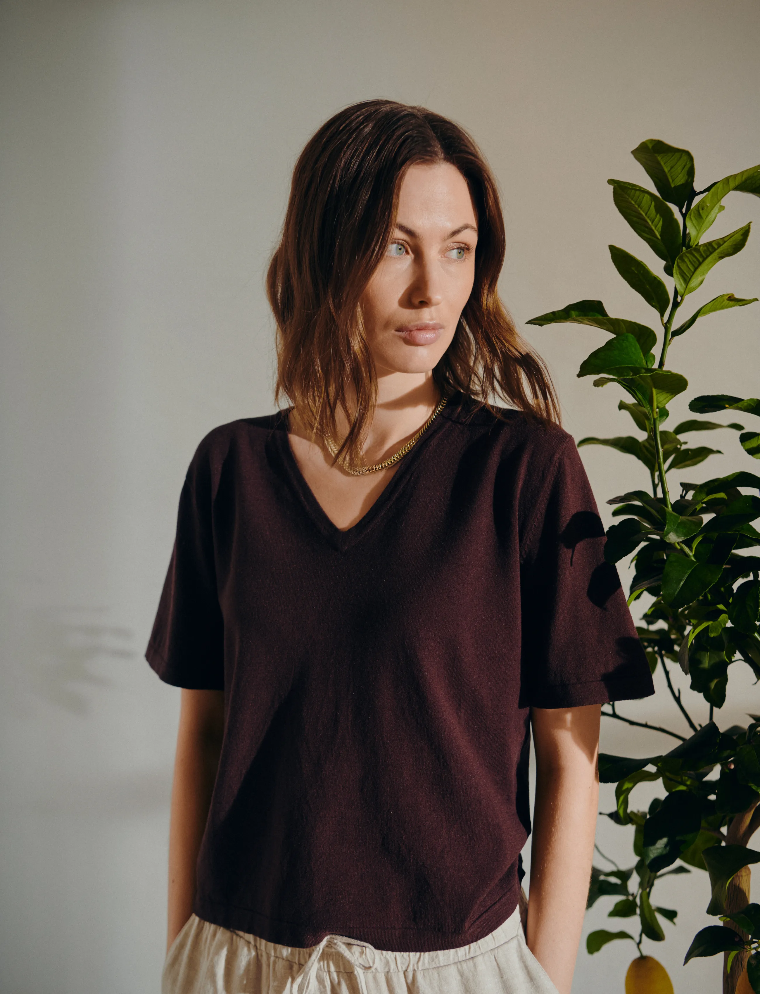 FREE/QUENT - FQROSE-PULLOVER - jumpers - mole - 3