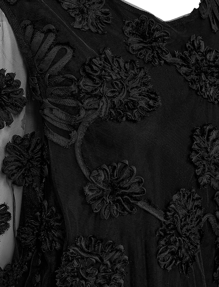 FREE/QUENT - FQSIRA-BLOUSE - kortærmede bluser - black - 4