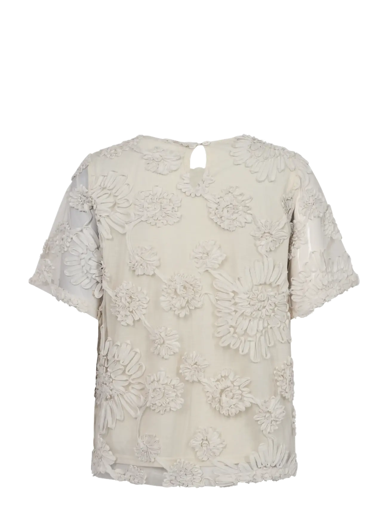 FREE/QUENT - FQSIRA-BLOUSE - short-sleeved blouses - moonbeam - 1