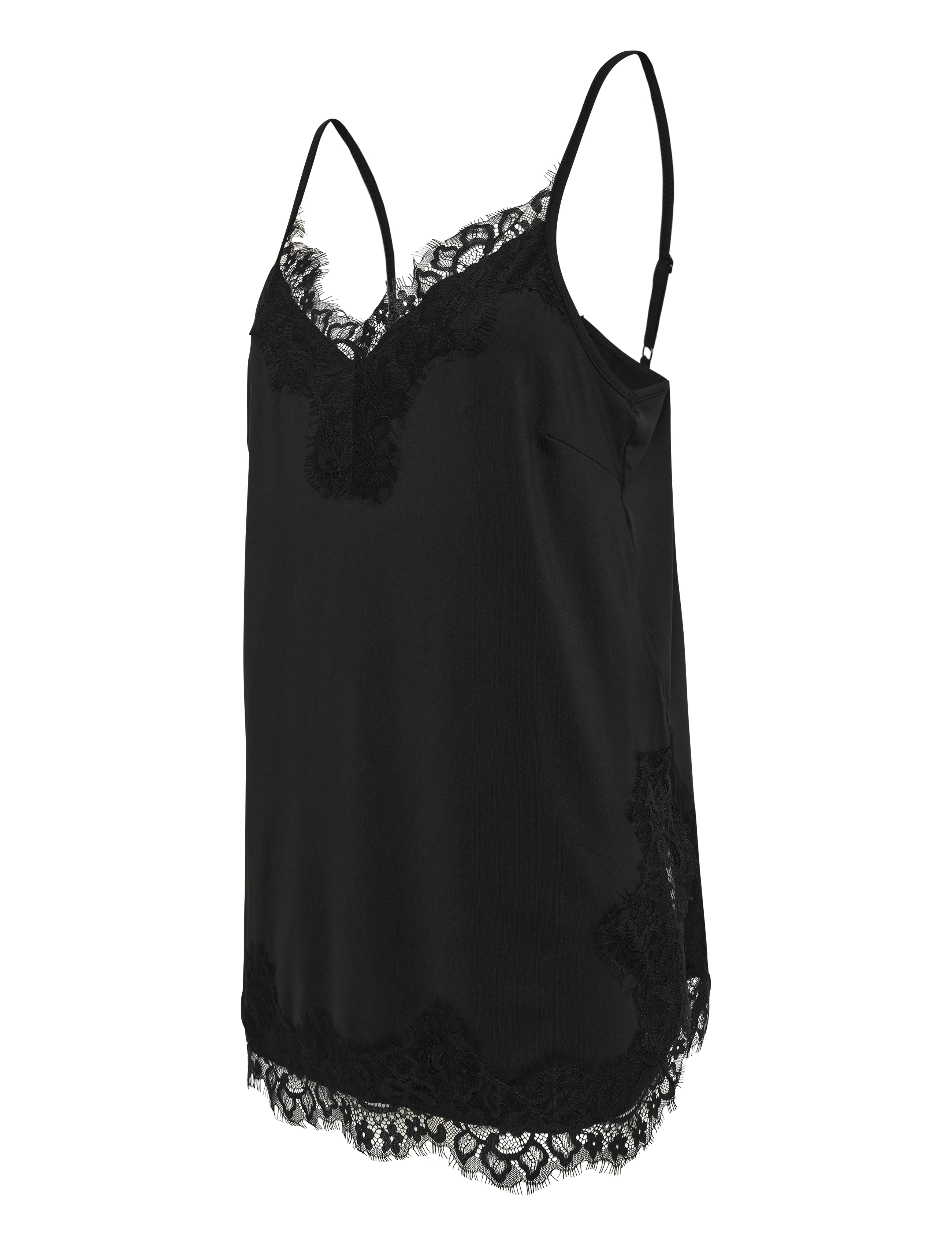 FREE/QUENT - FQBICCO-TOP - sleeveless tops - black - 2