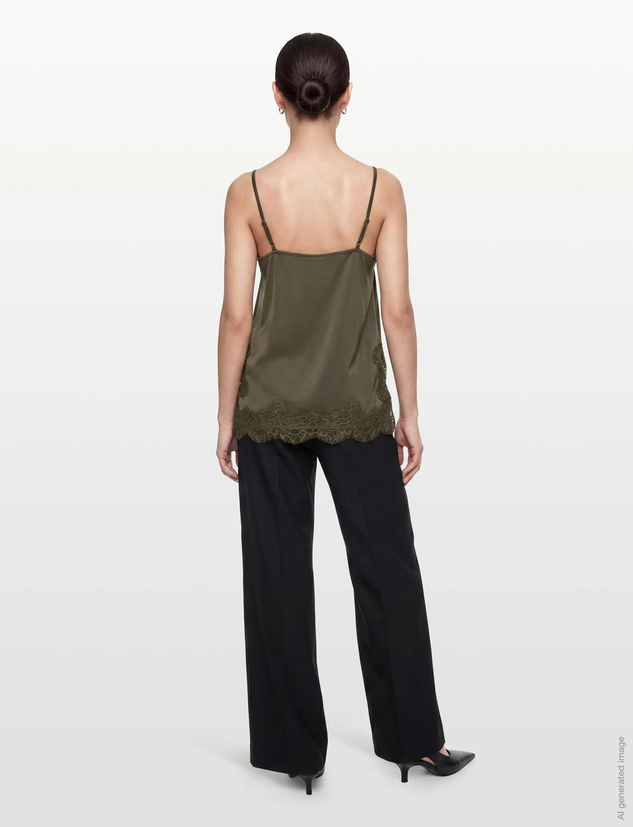 FREE/QUENT - FQBICCO-TOP - Ärmellose tops - morel - 5