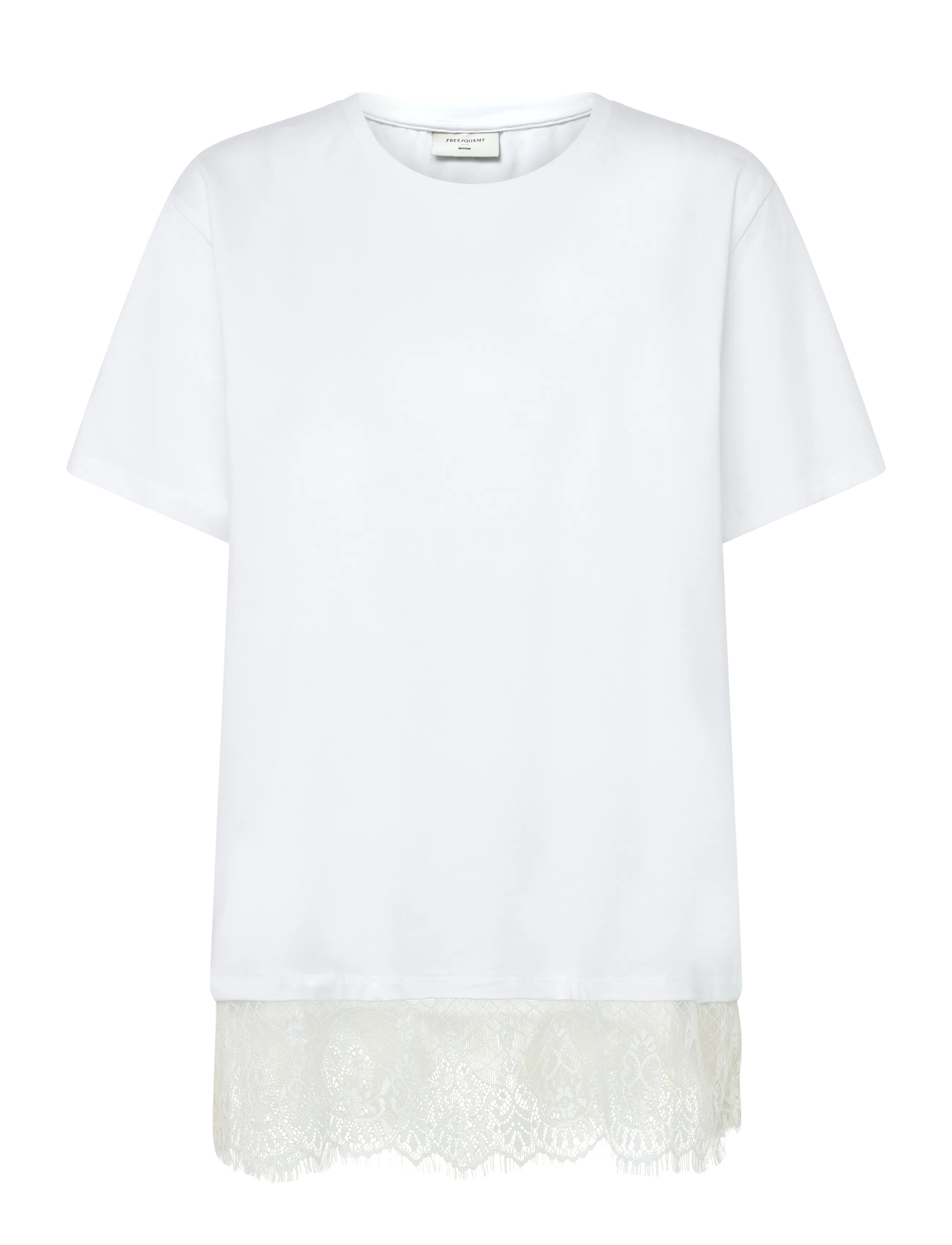 FREE/QUENT Fqsure-Tee Weiß - XXL - Damen